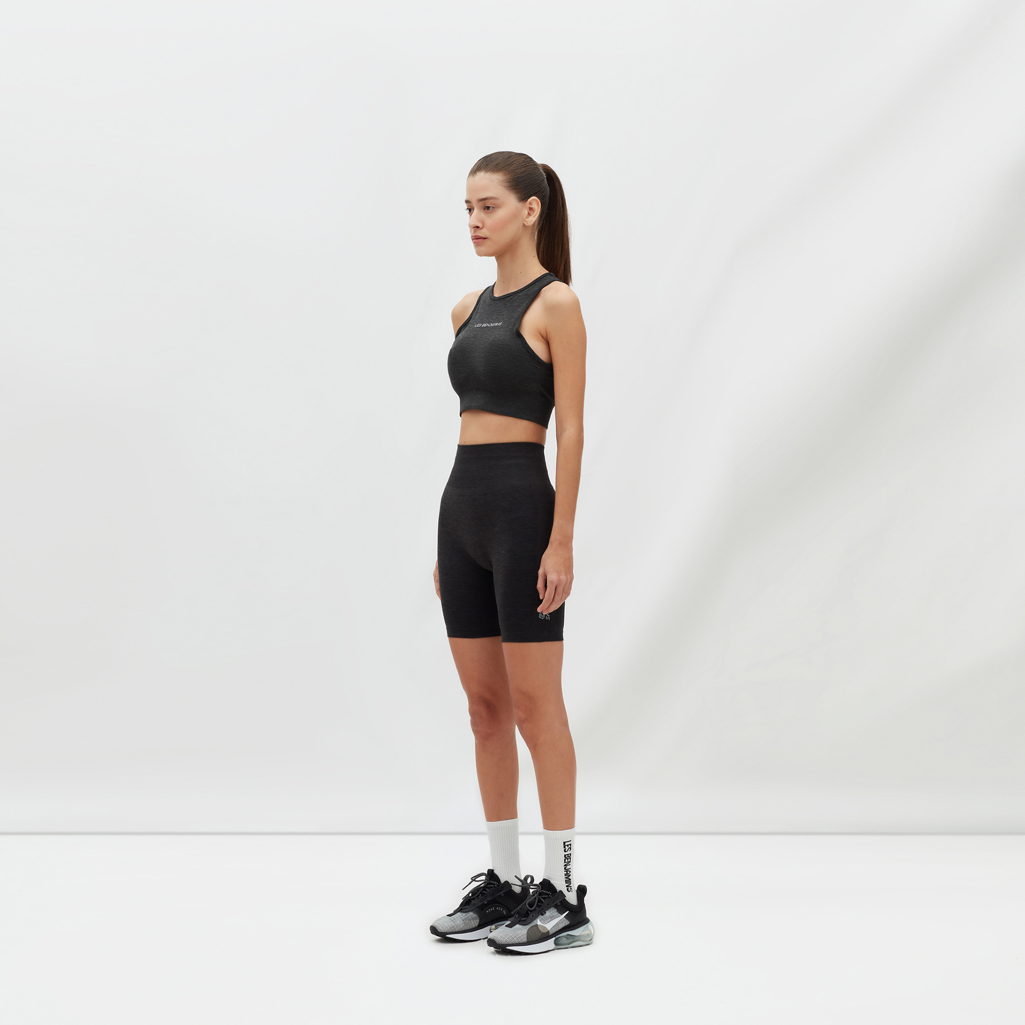 Les Benjamins Activewear Kadın Siyah Tayt