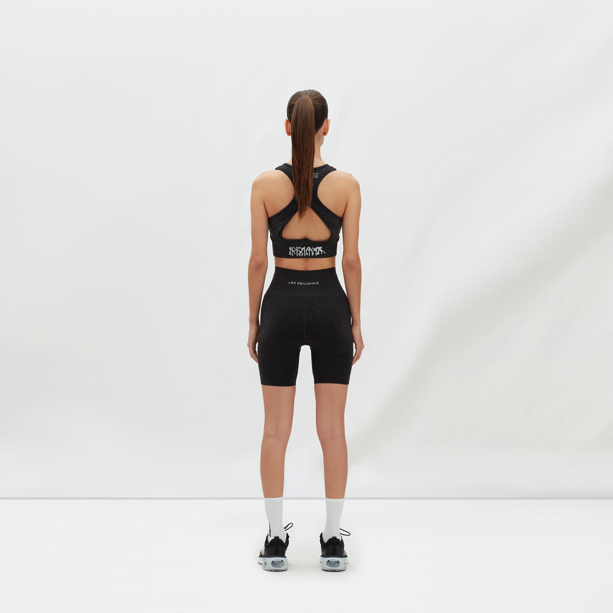 Les Benjamins Activewear Kadın Siyah Tayt