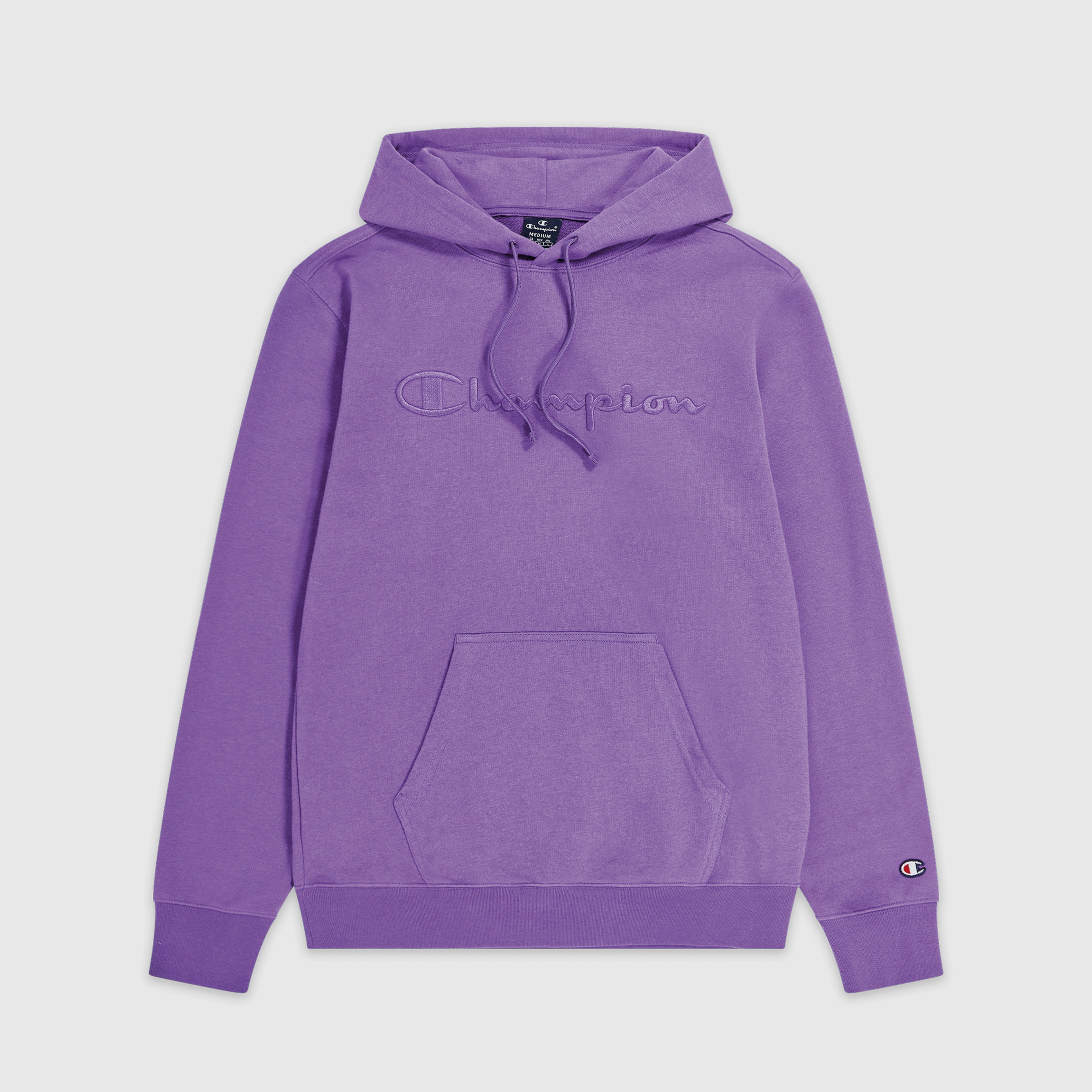 Champion Classic Erkek Mor Hoodie