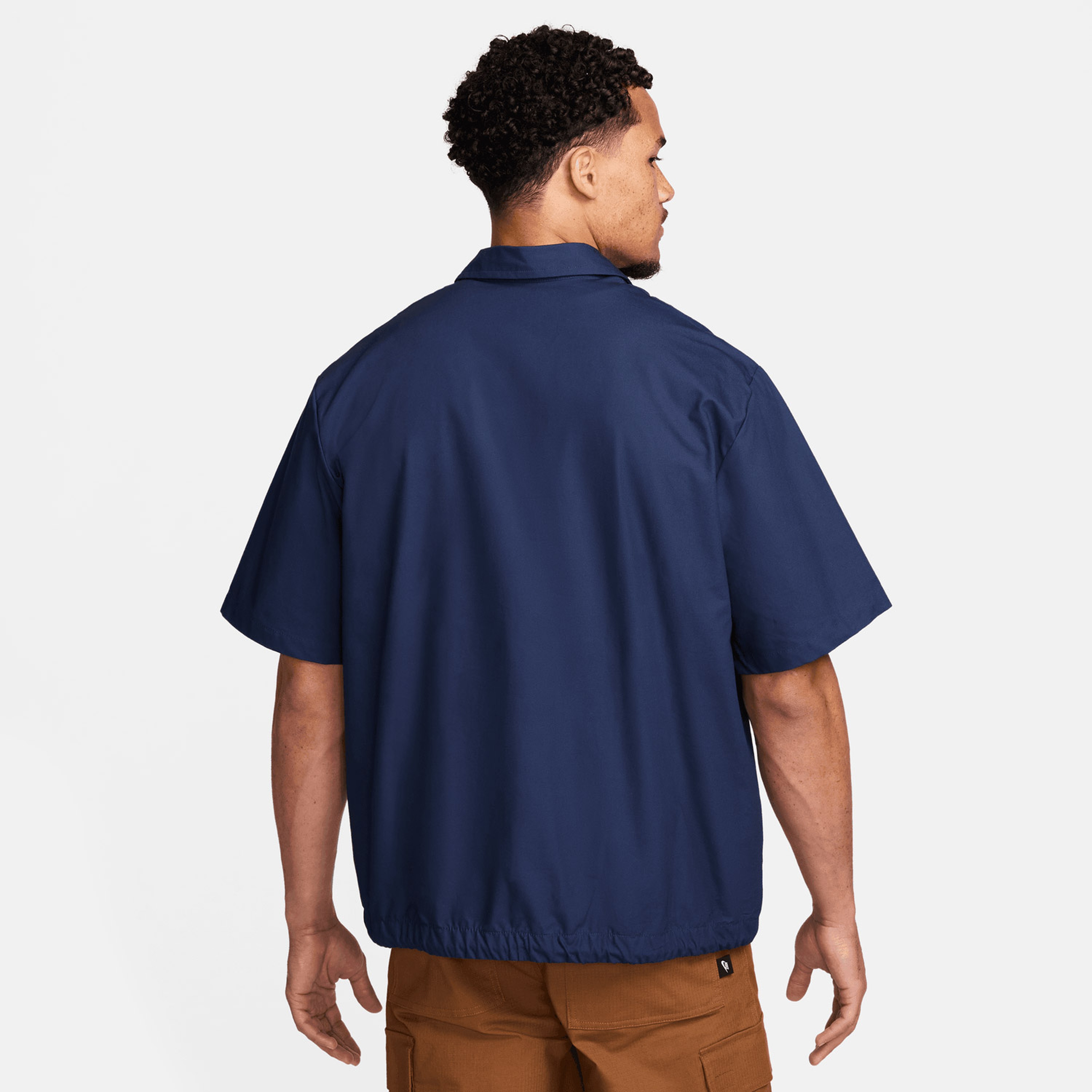 Nike Nk Club Ss Venice Top Erkek Lacivert Gömlek