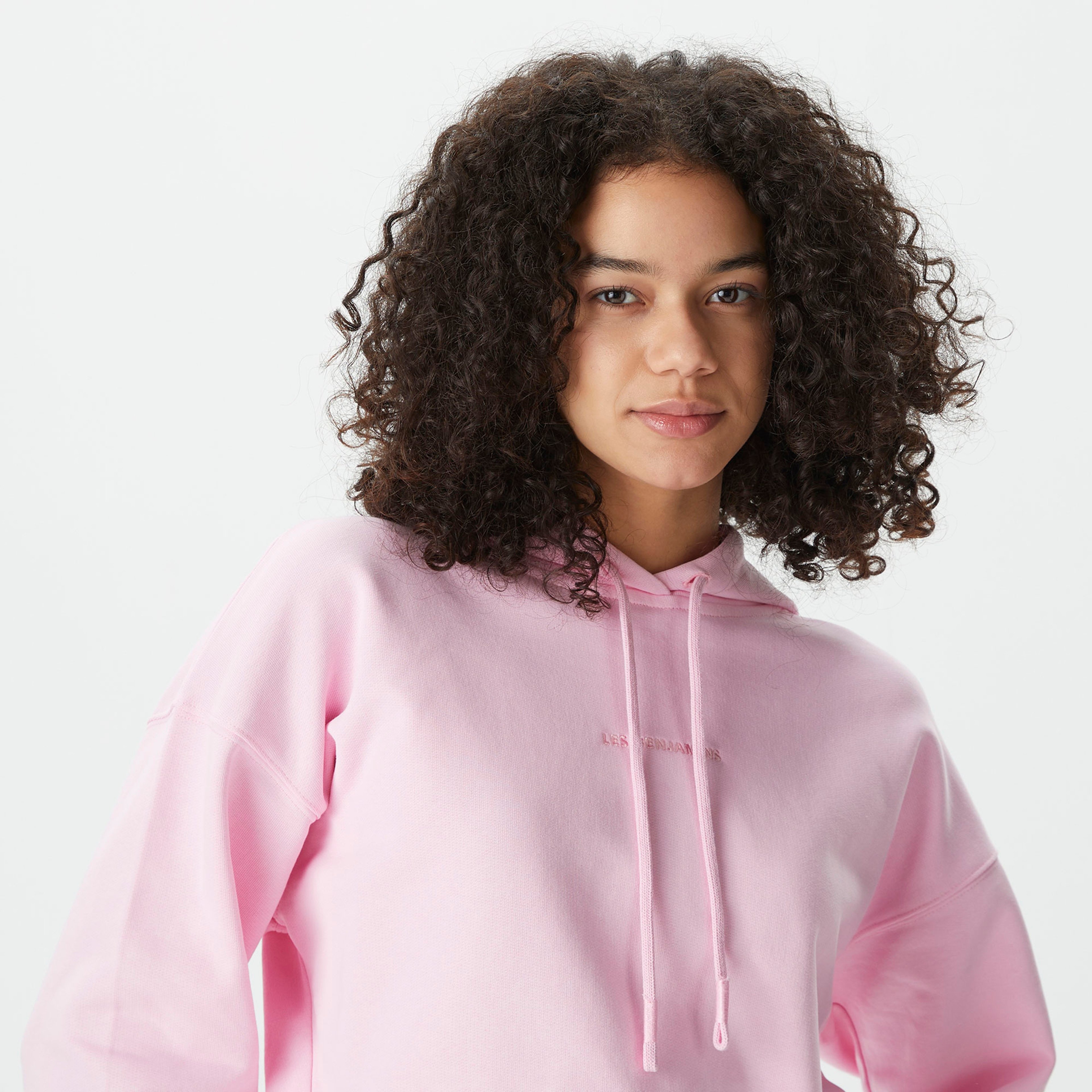 Les Benjamins 305 Kadın Pembe Hoodie