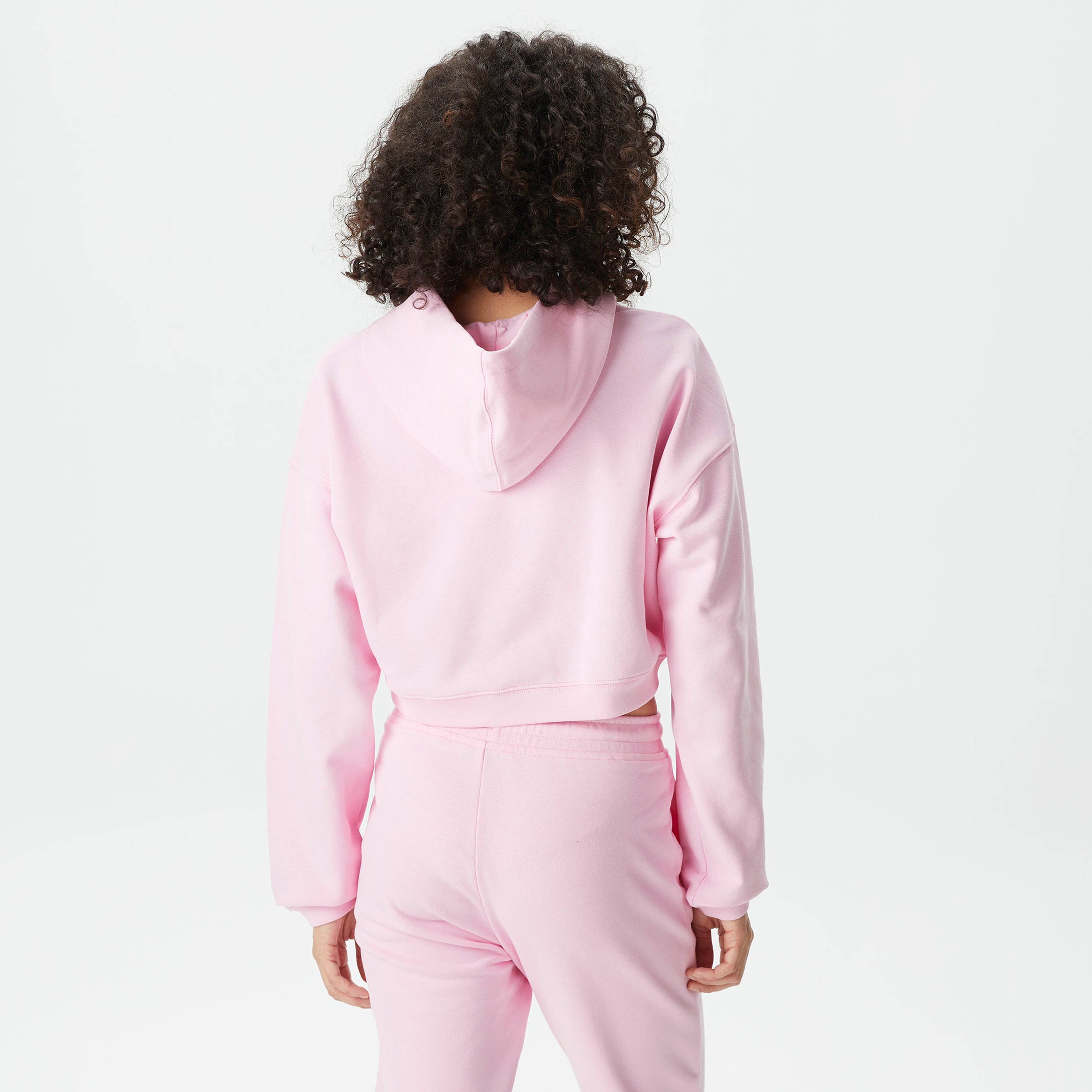 Les Benjamins 305 Kadın Pembe Hoodie