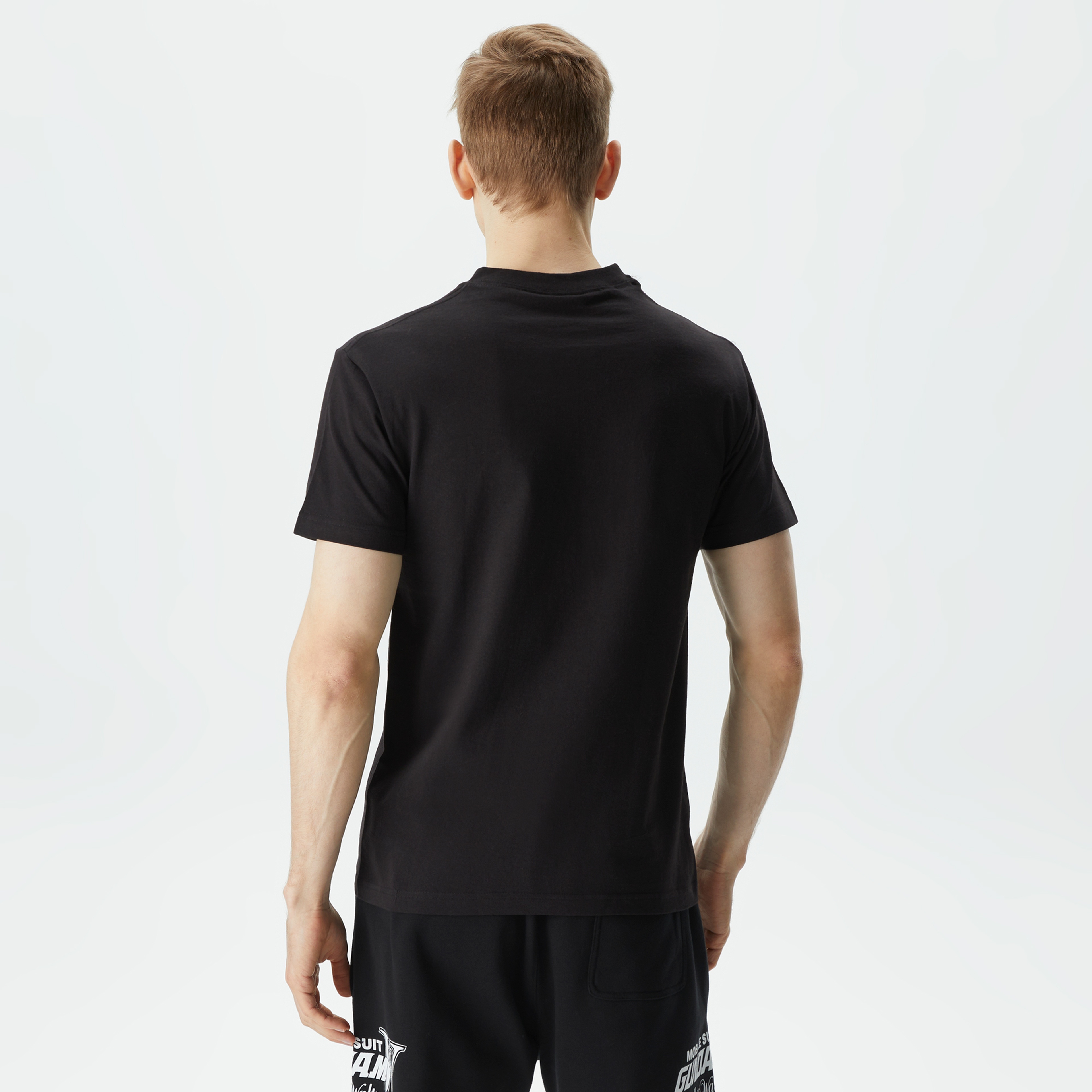 HUF x Gundam Heero Erkek Siyah T-Shirt