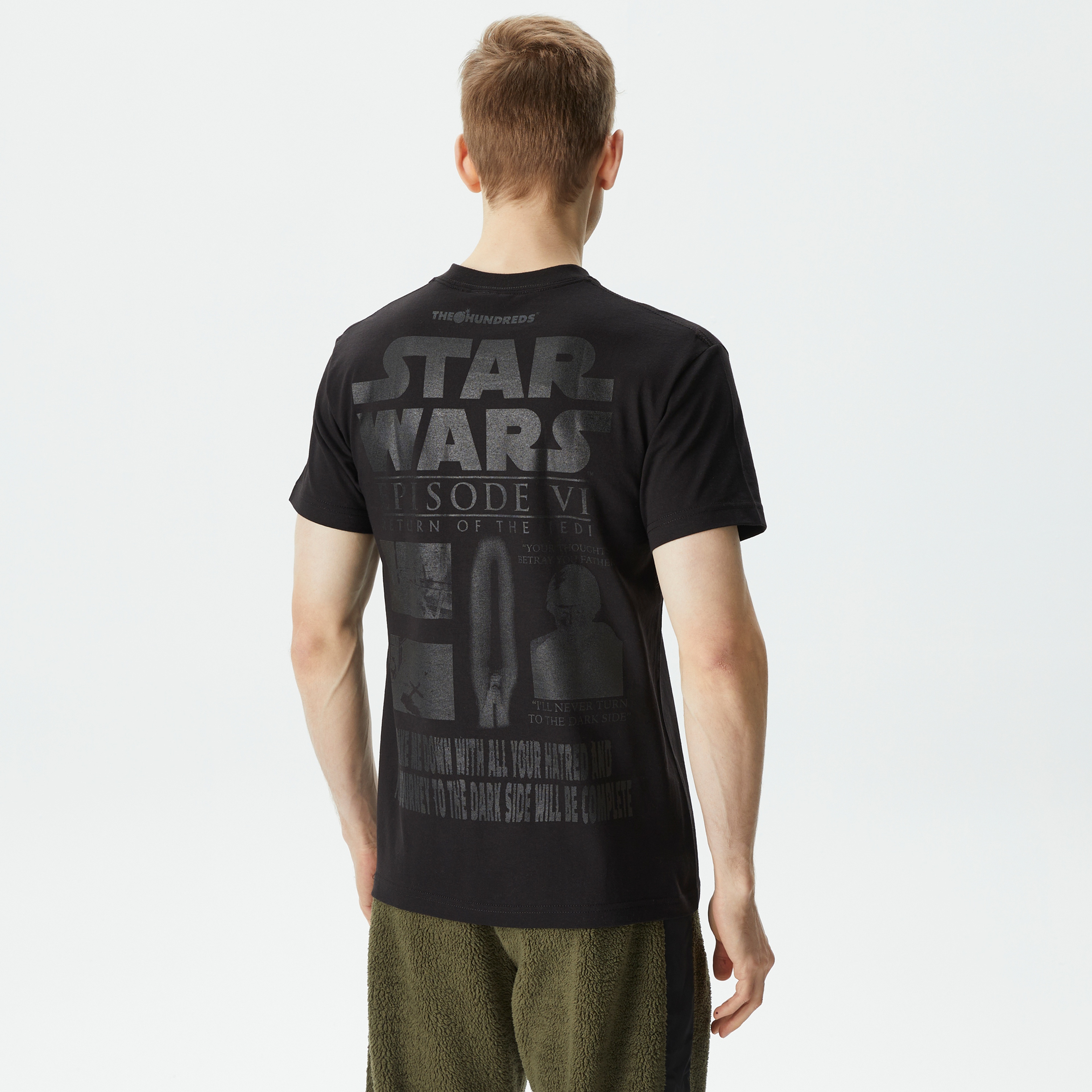 The Hundreds Strike Erkek Siyah T-Shirt