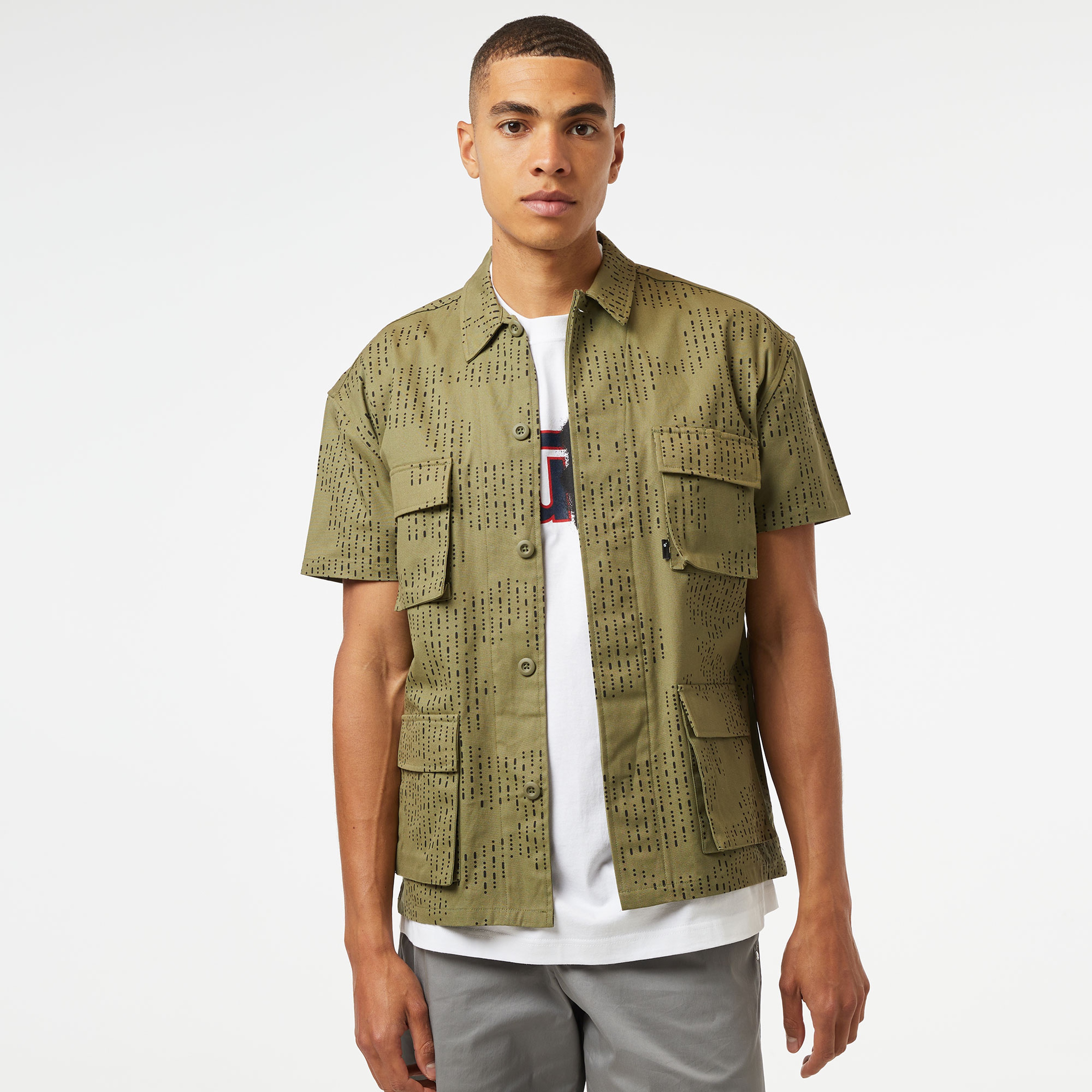 The Hundreds BDU Woven Erkek Turuncu Gömlek