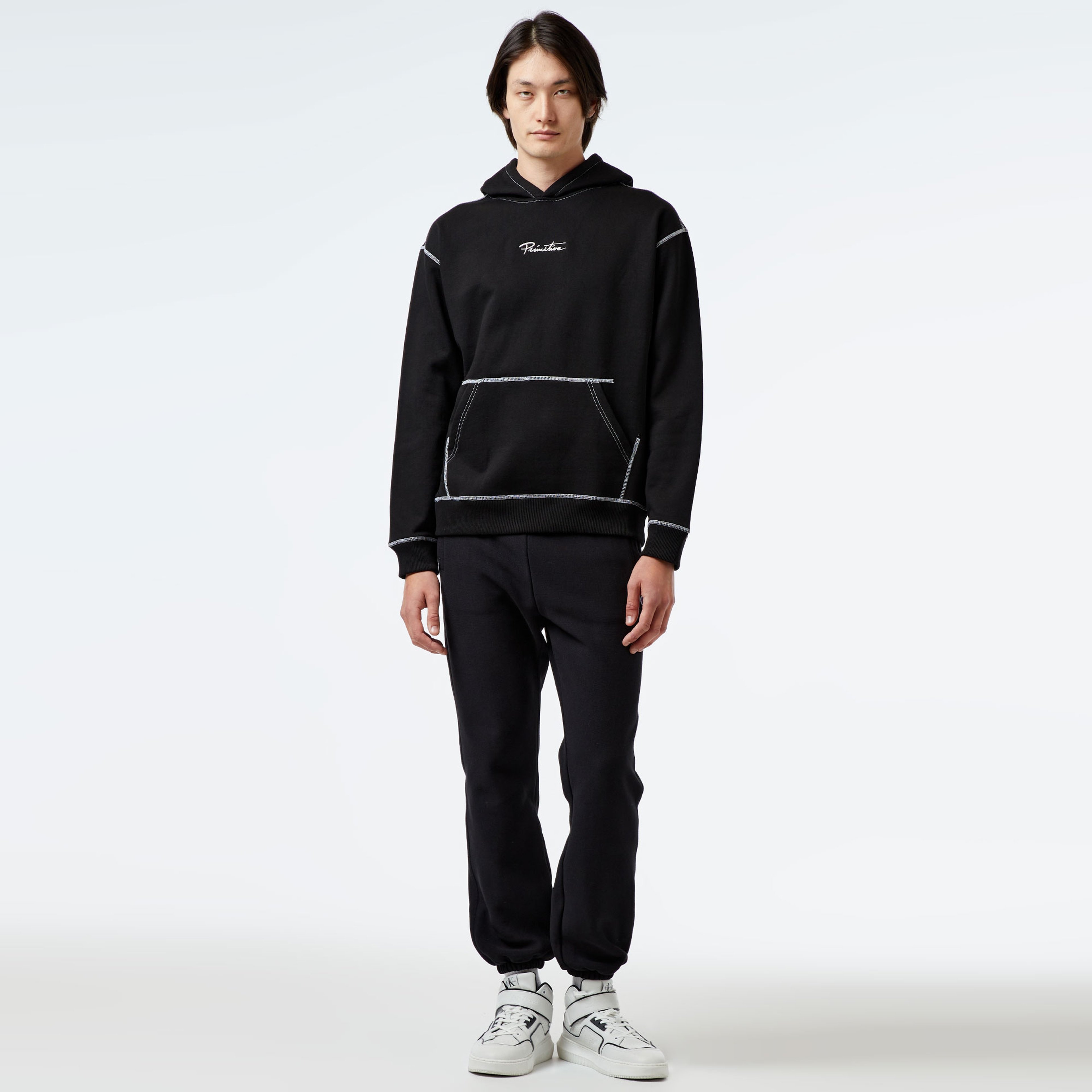 Primitive Contra Erkek Siyah Hoodie