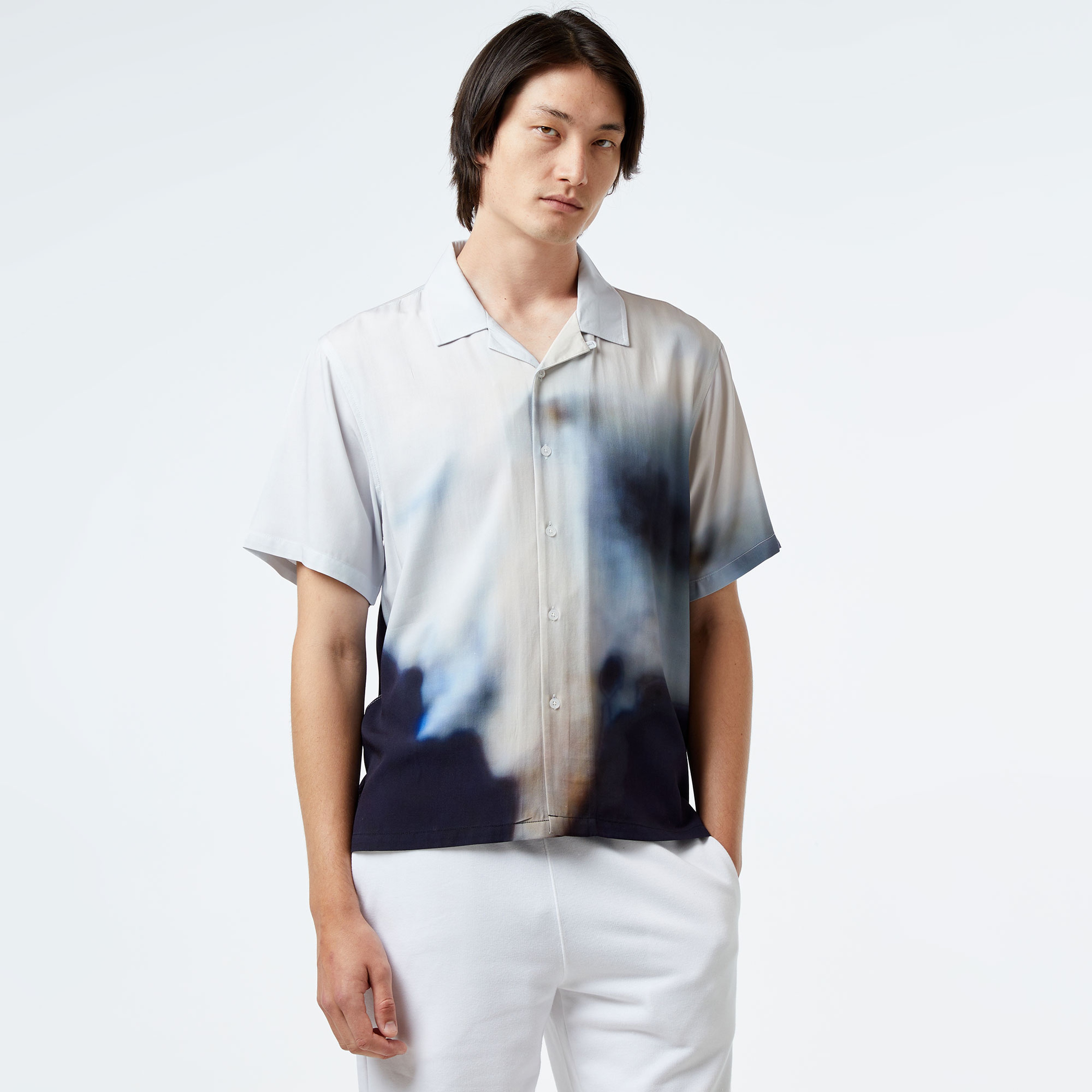 HUF Apparition S/S Resort Erkek Beyaz Gömlek