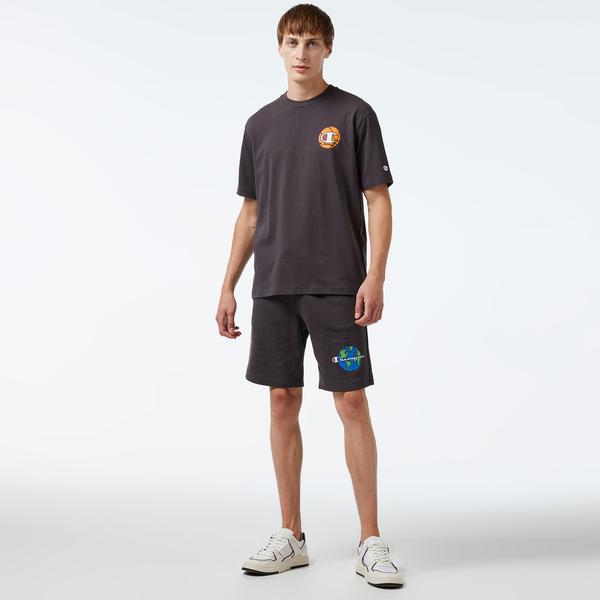 Champion Long Erkek Gri Şort