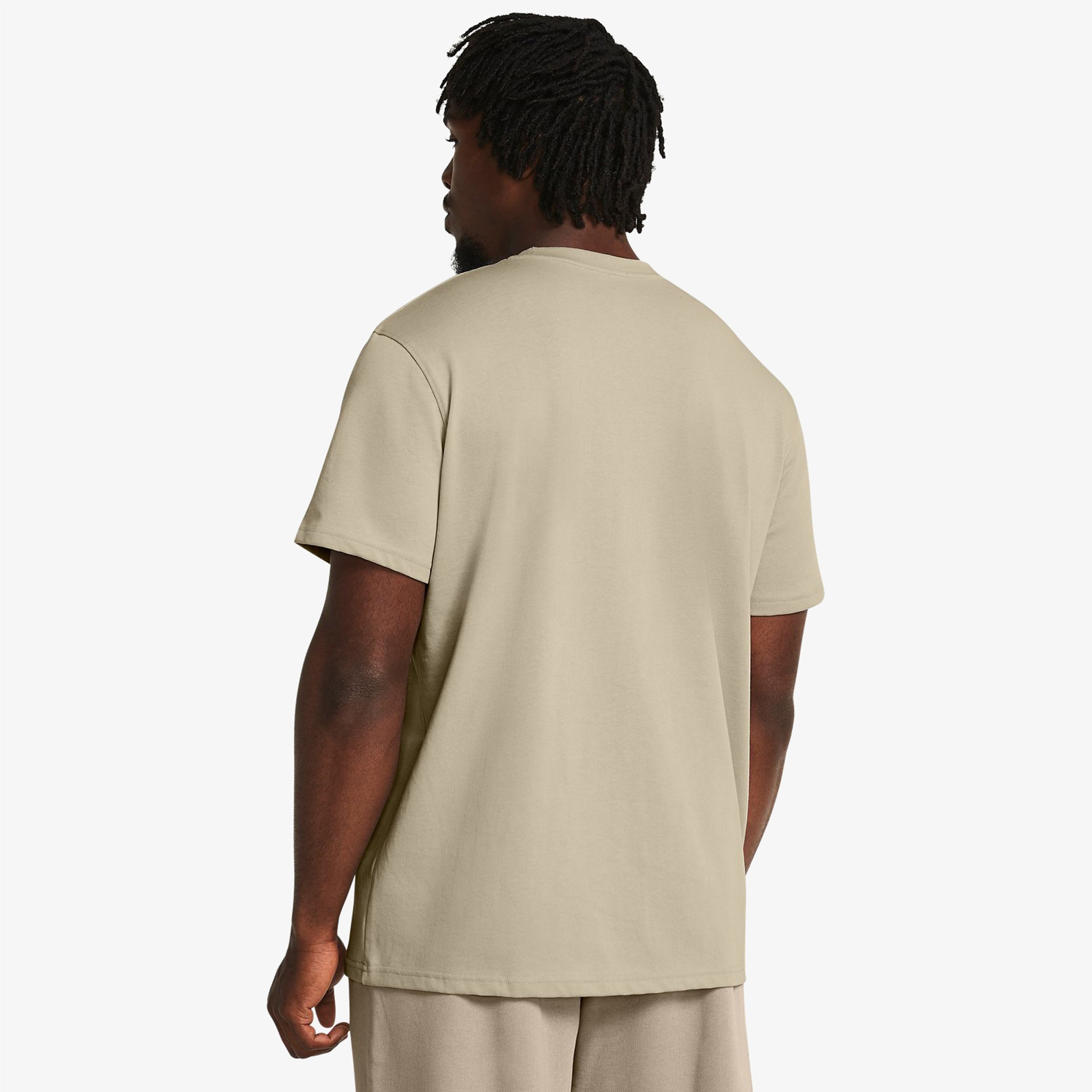 Under Armour Label Erkek Bej T-Shirt