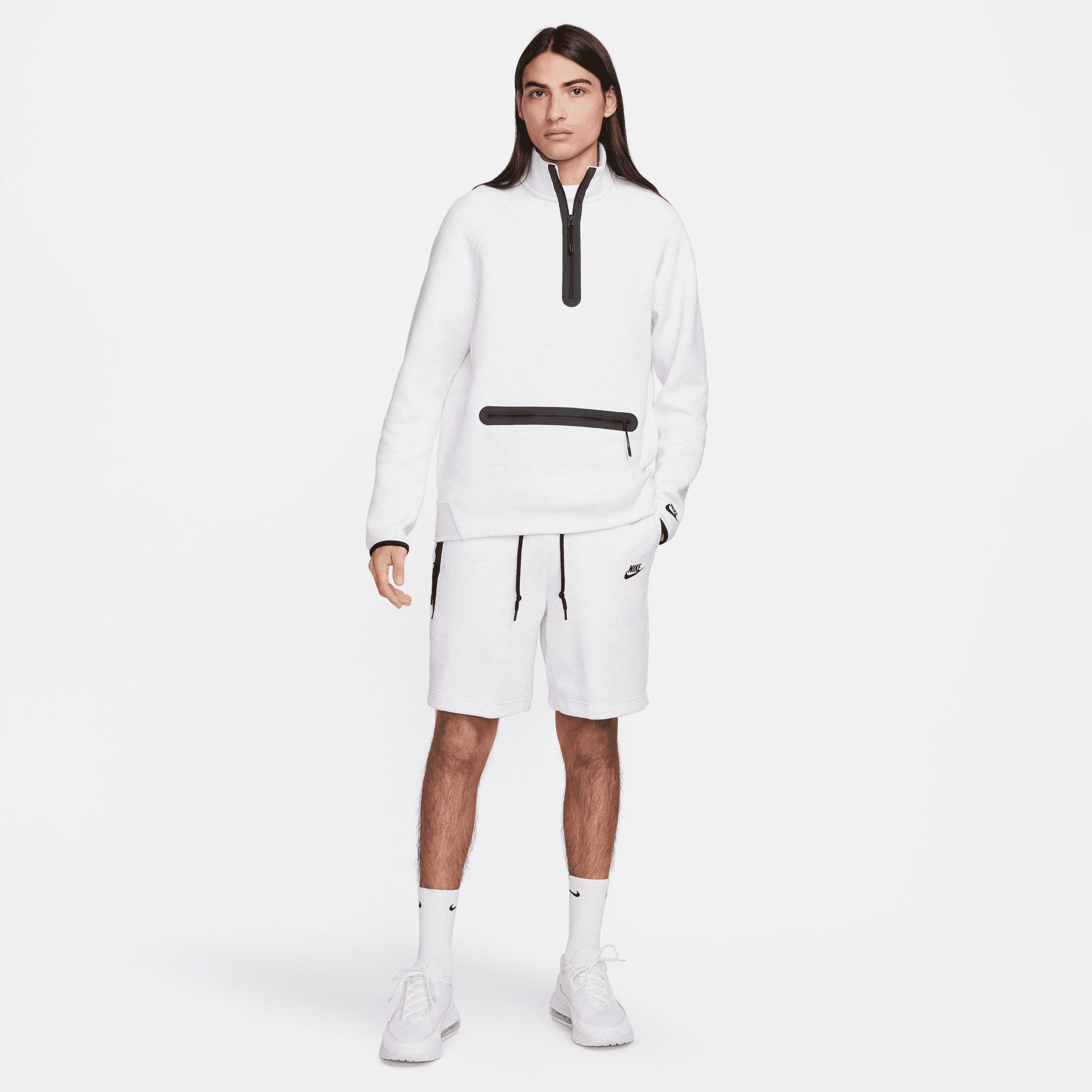 Nike Sportswear Tech Fleece Erkek Gri Şort