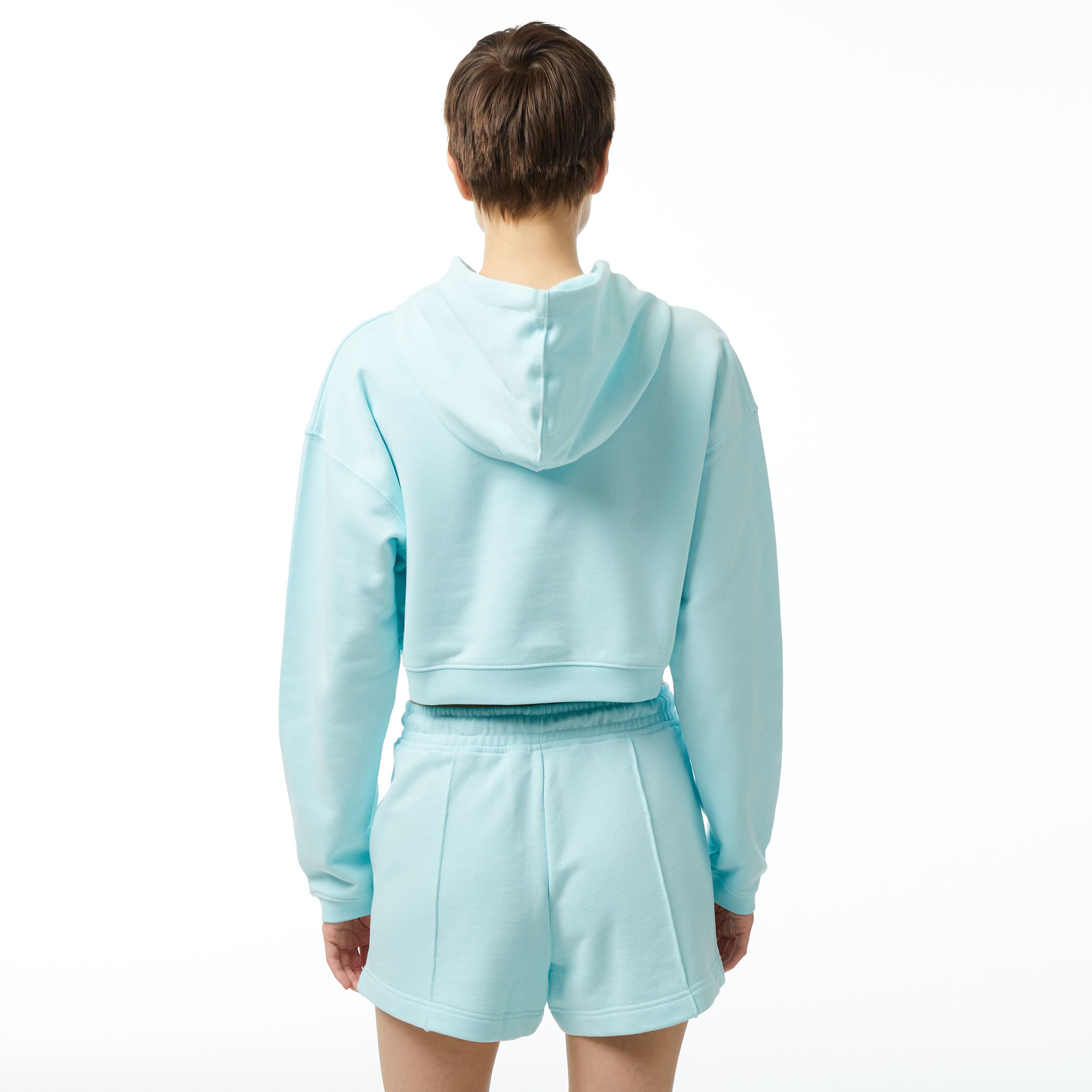 Les Benjamins 307 Kadın Mavi Hoodie