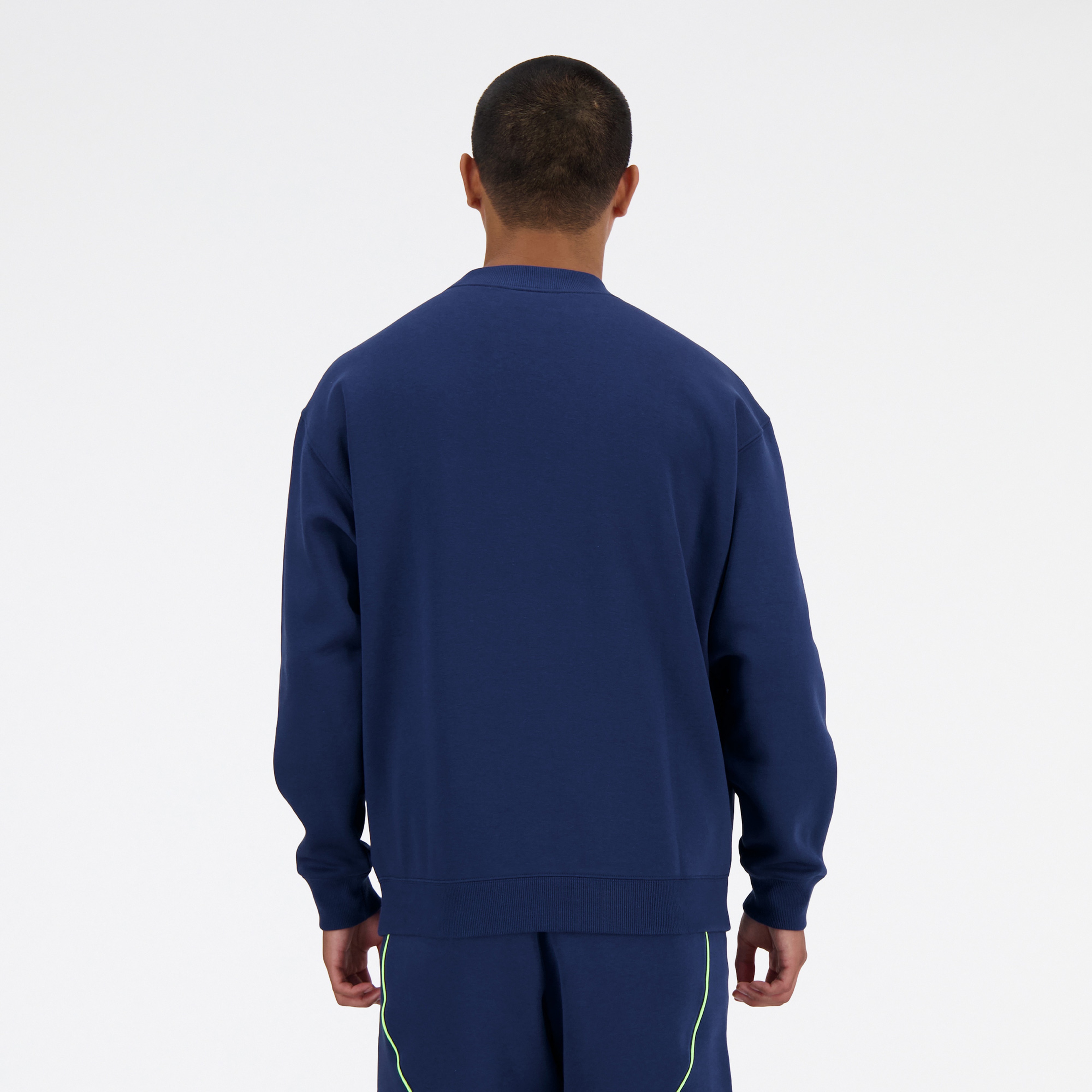 New Balance Hoops Erkek Lacivert Sweatshirt