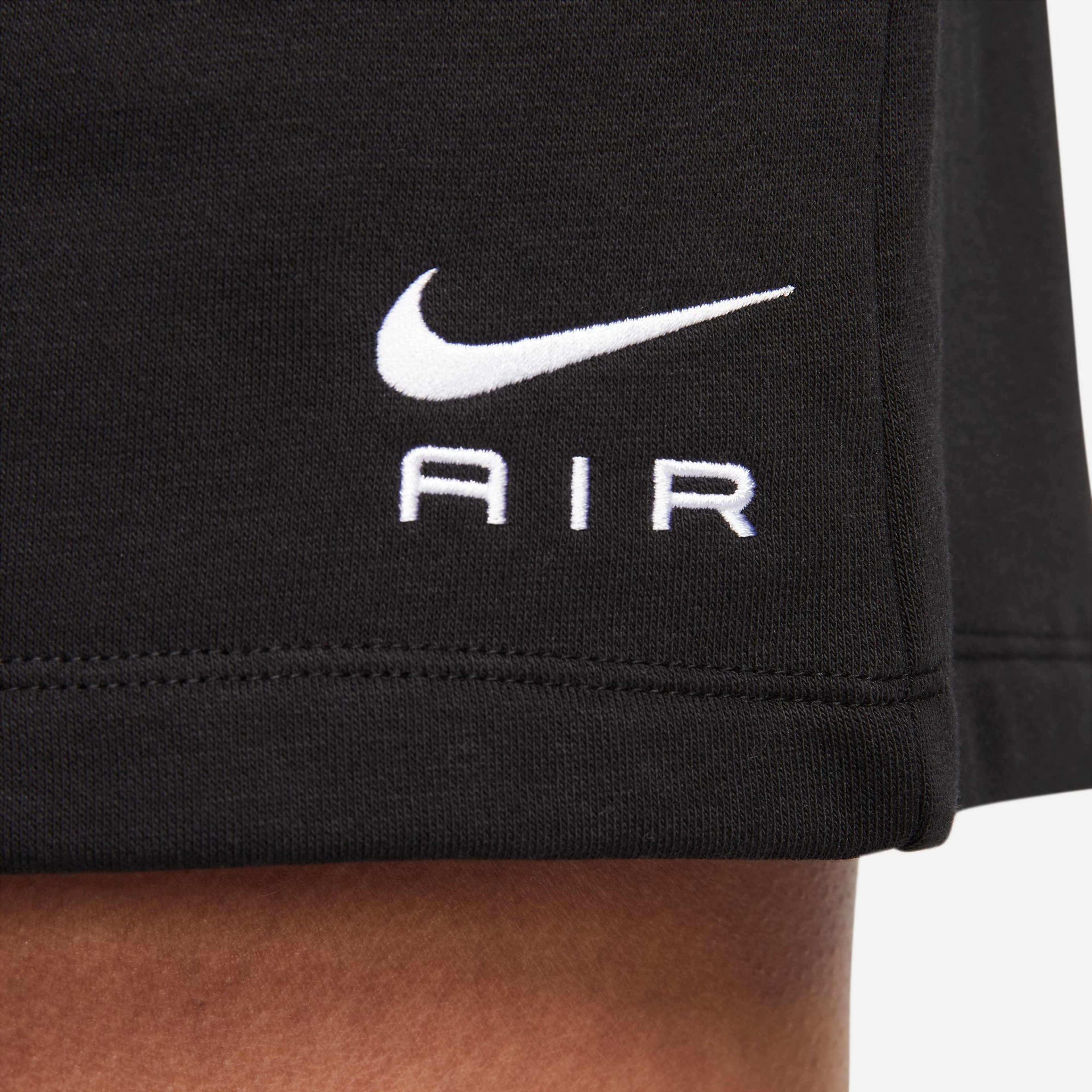 Nike Sportswear Air Fleece Kadın Siyah Şort