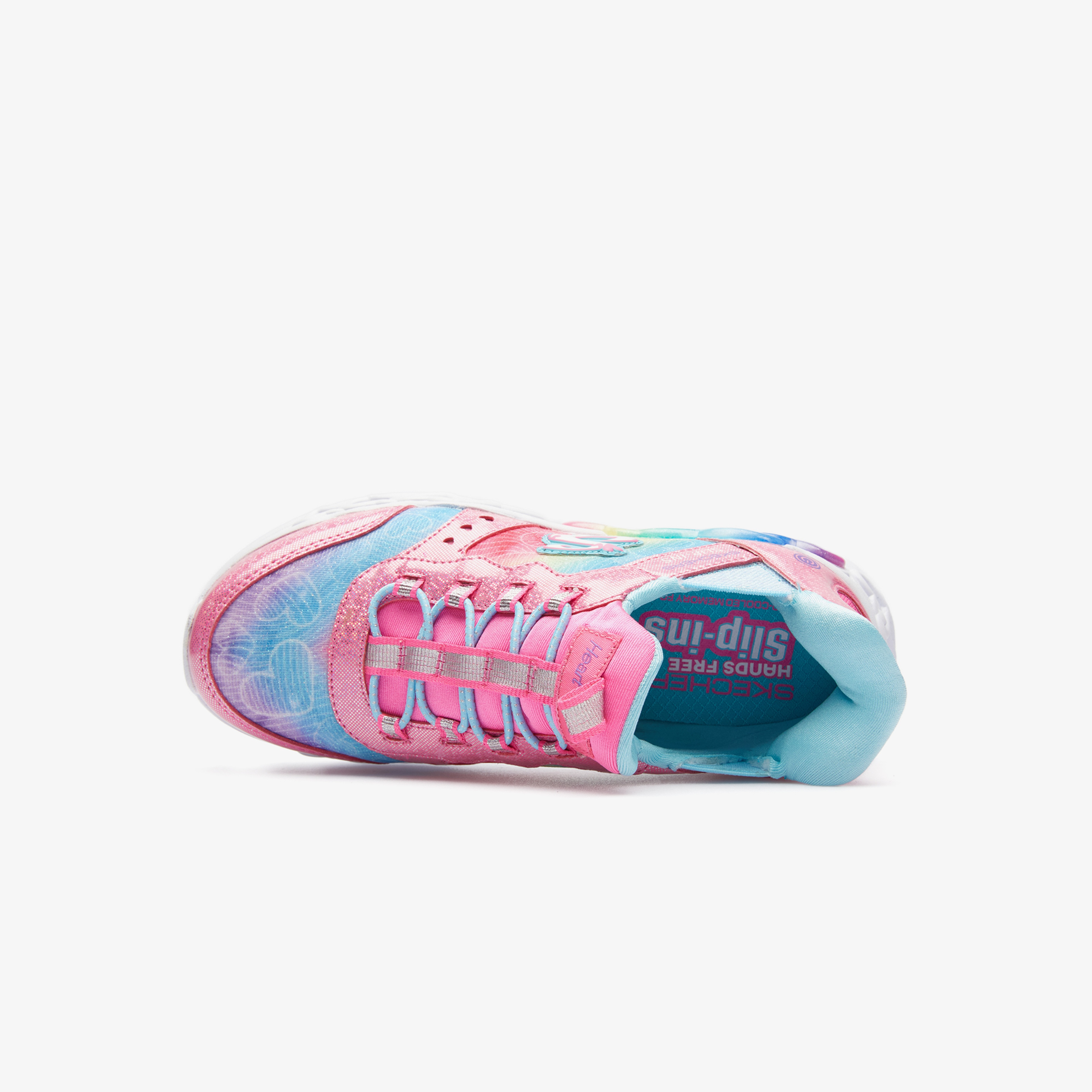 Skechers Infinite Heart Lights Çocuk Işıklı Pembe Spor Ayakkabı