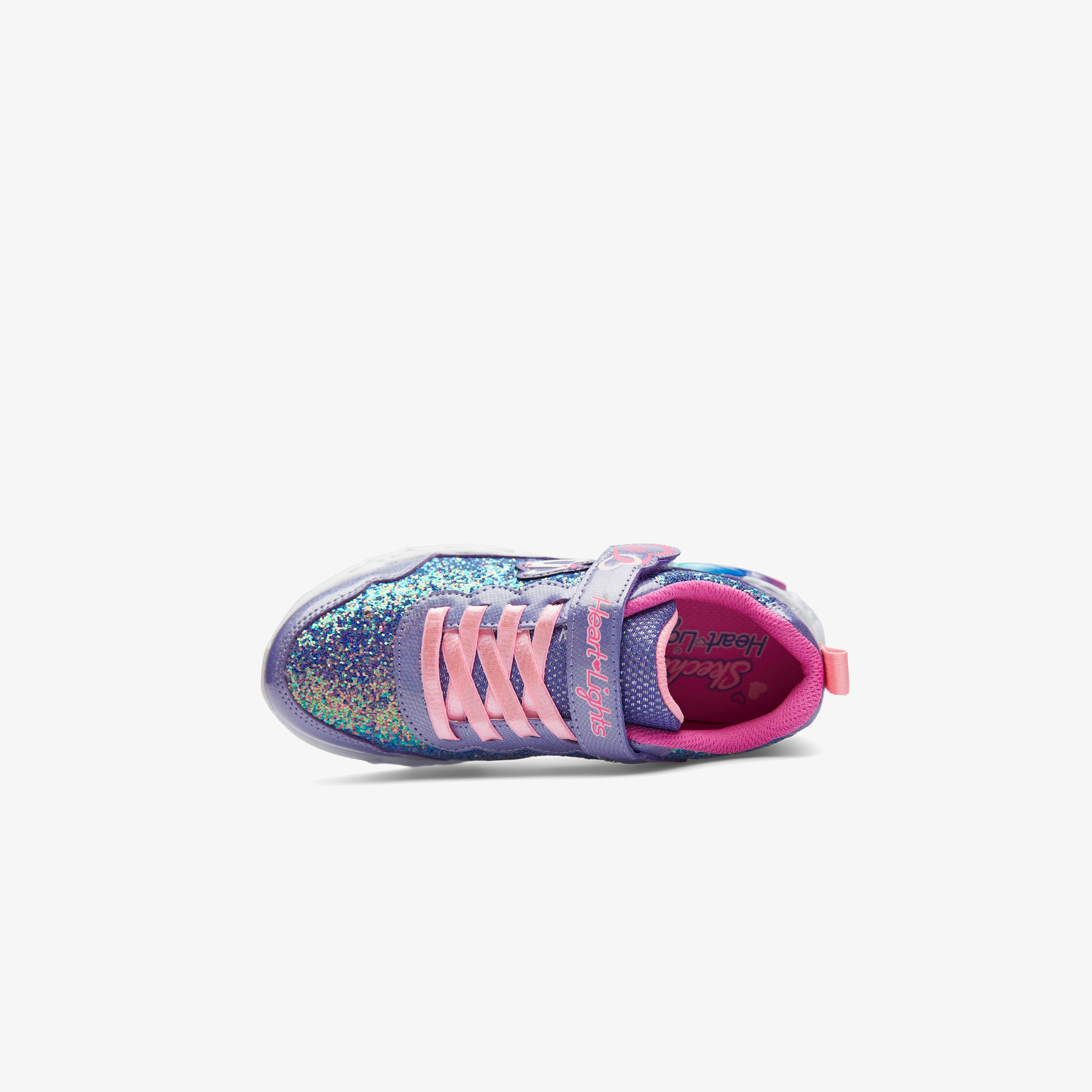 Skechers Infinite Heart Lights Çocuk Mor Spor Ayakkabı