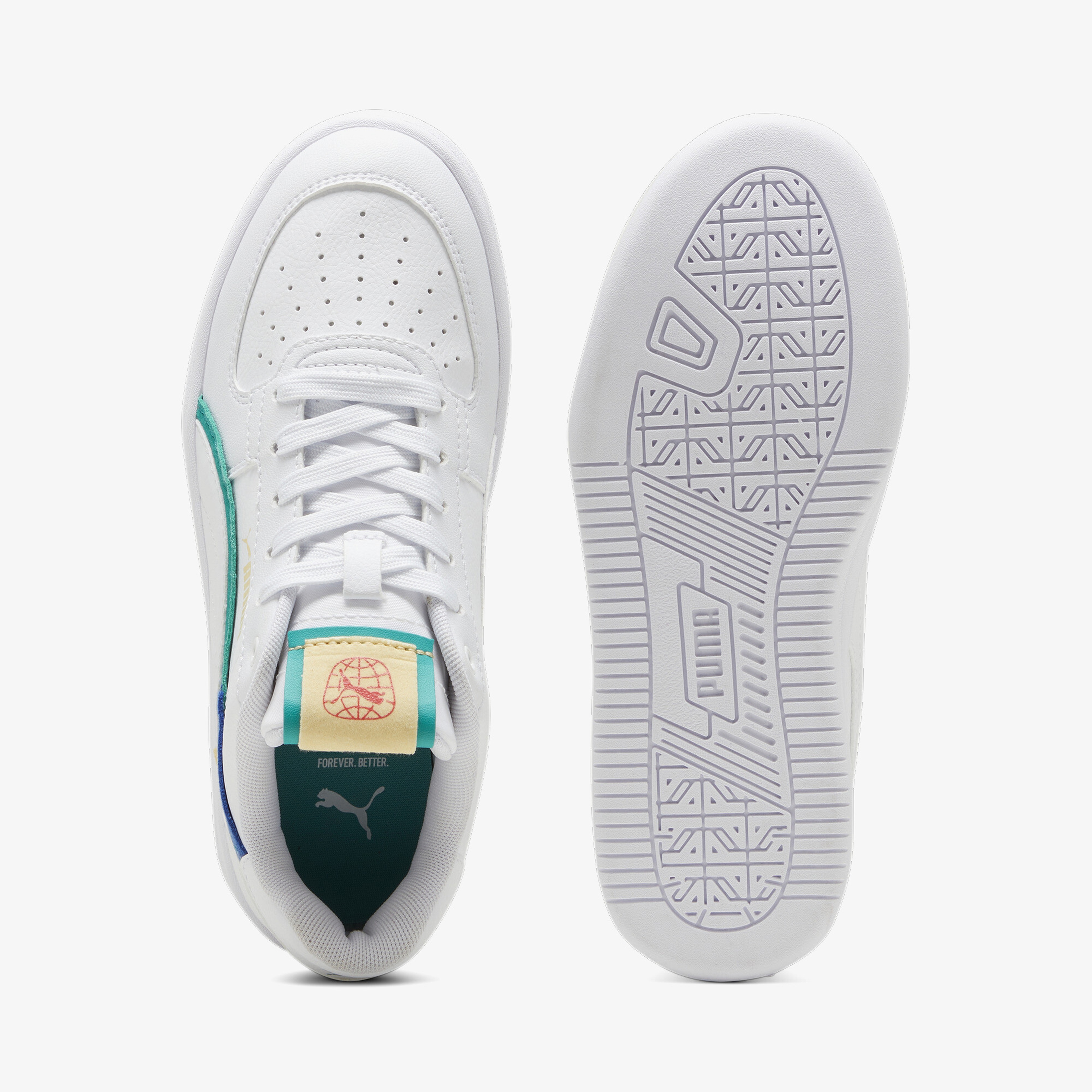 Puma Caven 2.0 Ready Çocuk Beyaz Spor Ayakkabı