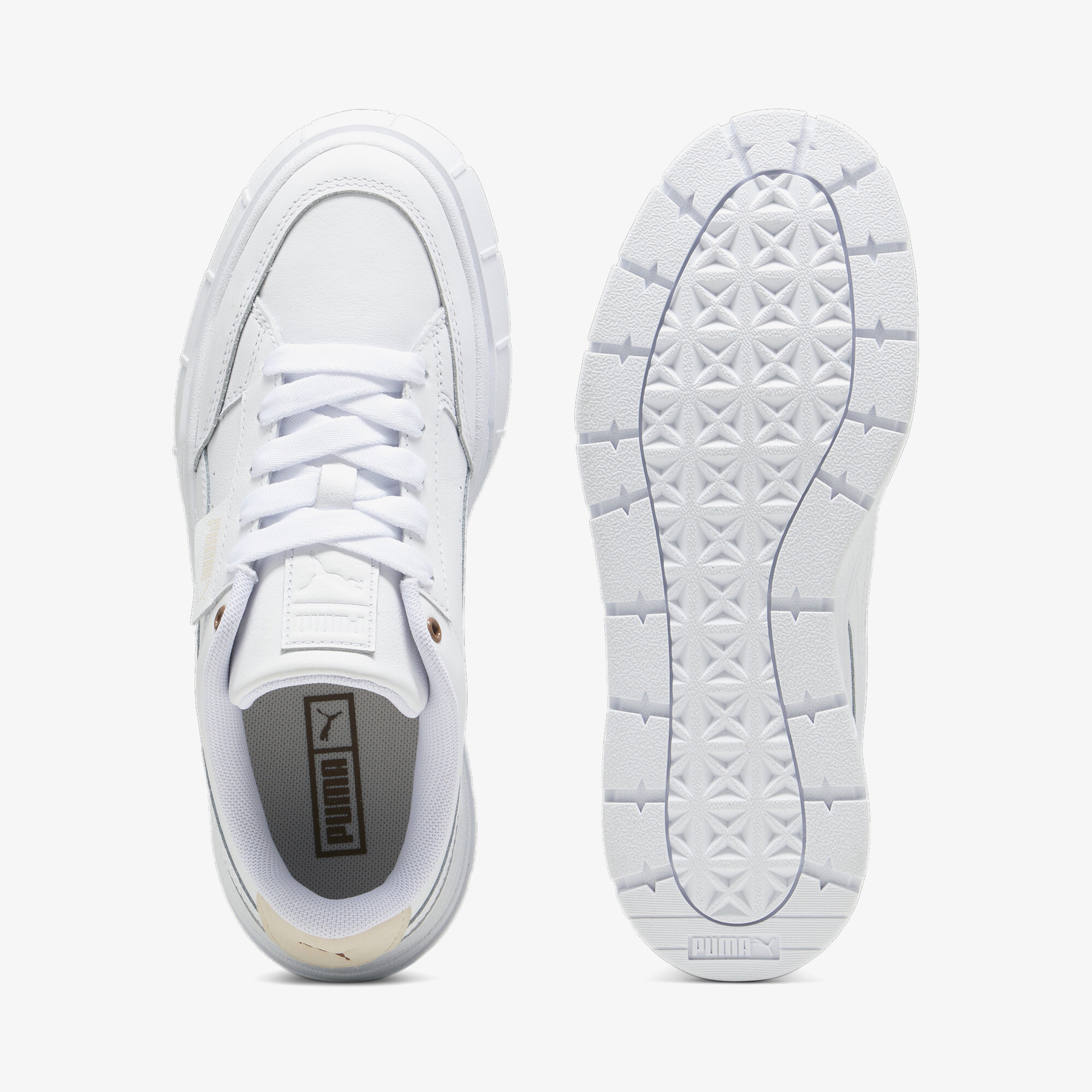 Puma Mayze Stack Soft Kadın Beyaz Spor Ayakkabı