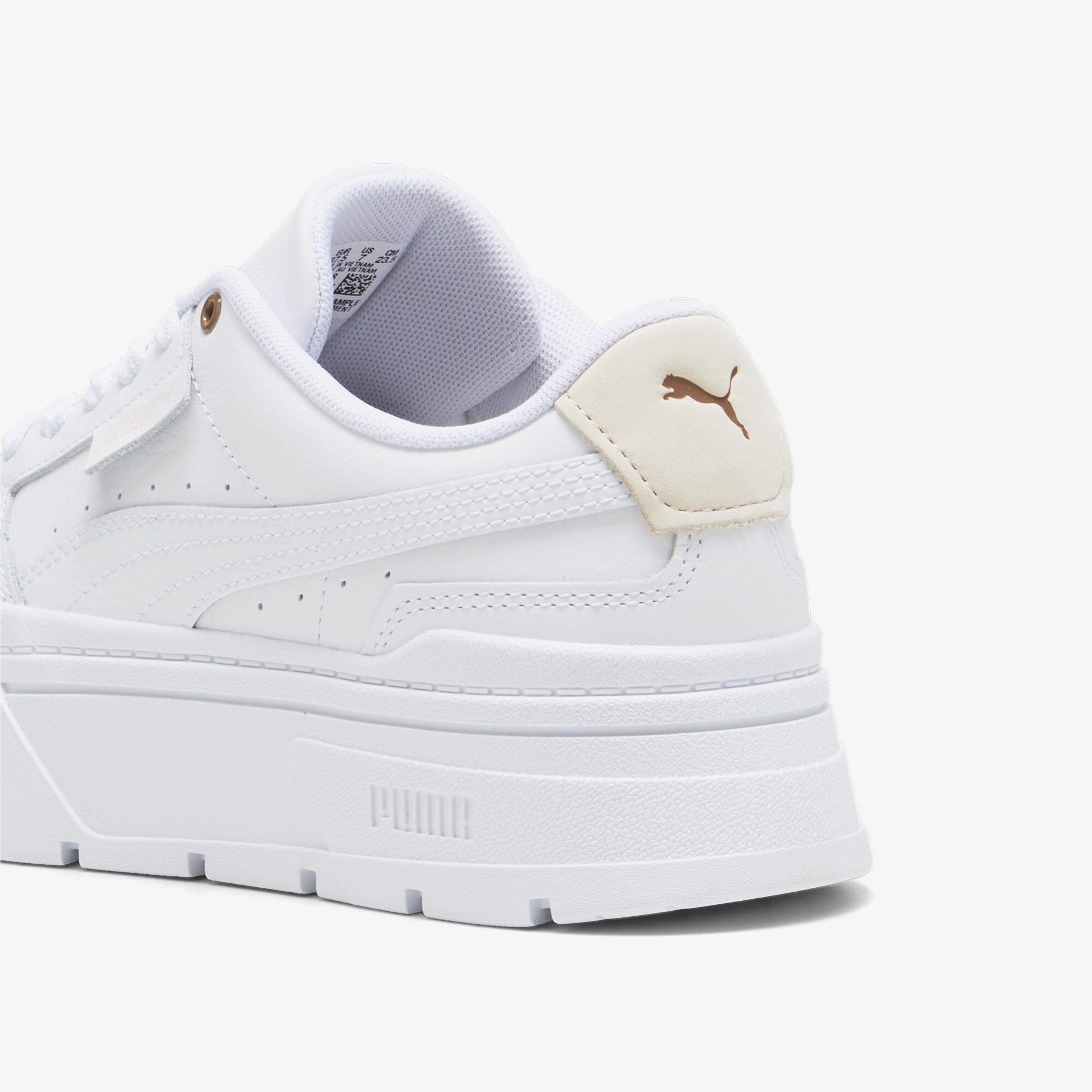 Puma Mayze Stack Soft Kadın Beyaz Spor Ayakkabı