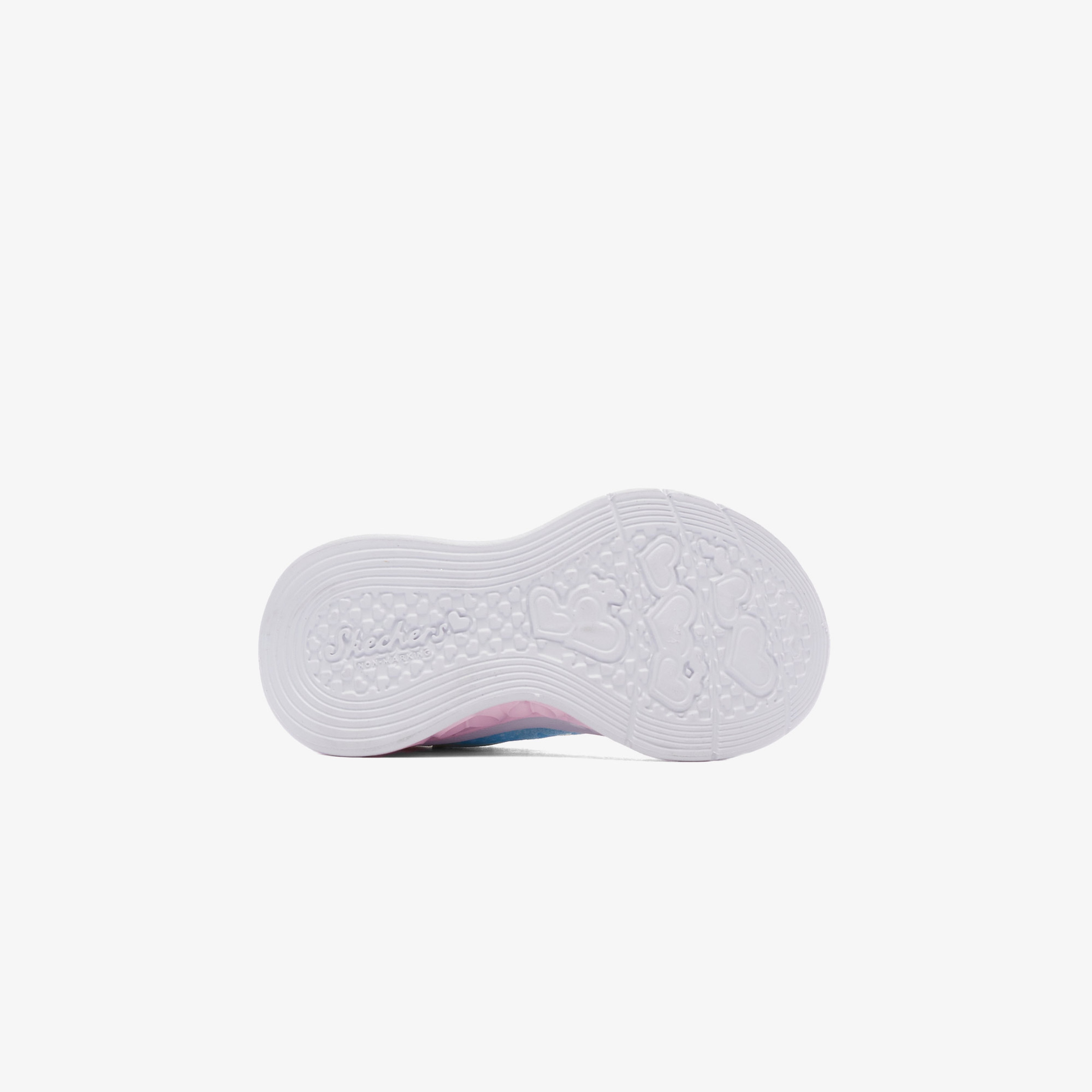 Skechers Flutter Heart Lights-Simply L Bebek Gri Spor Ayakkabı