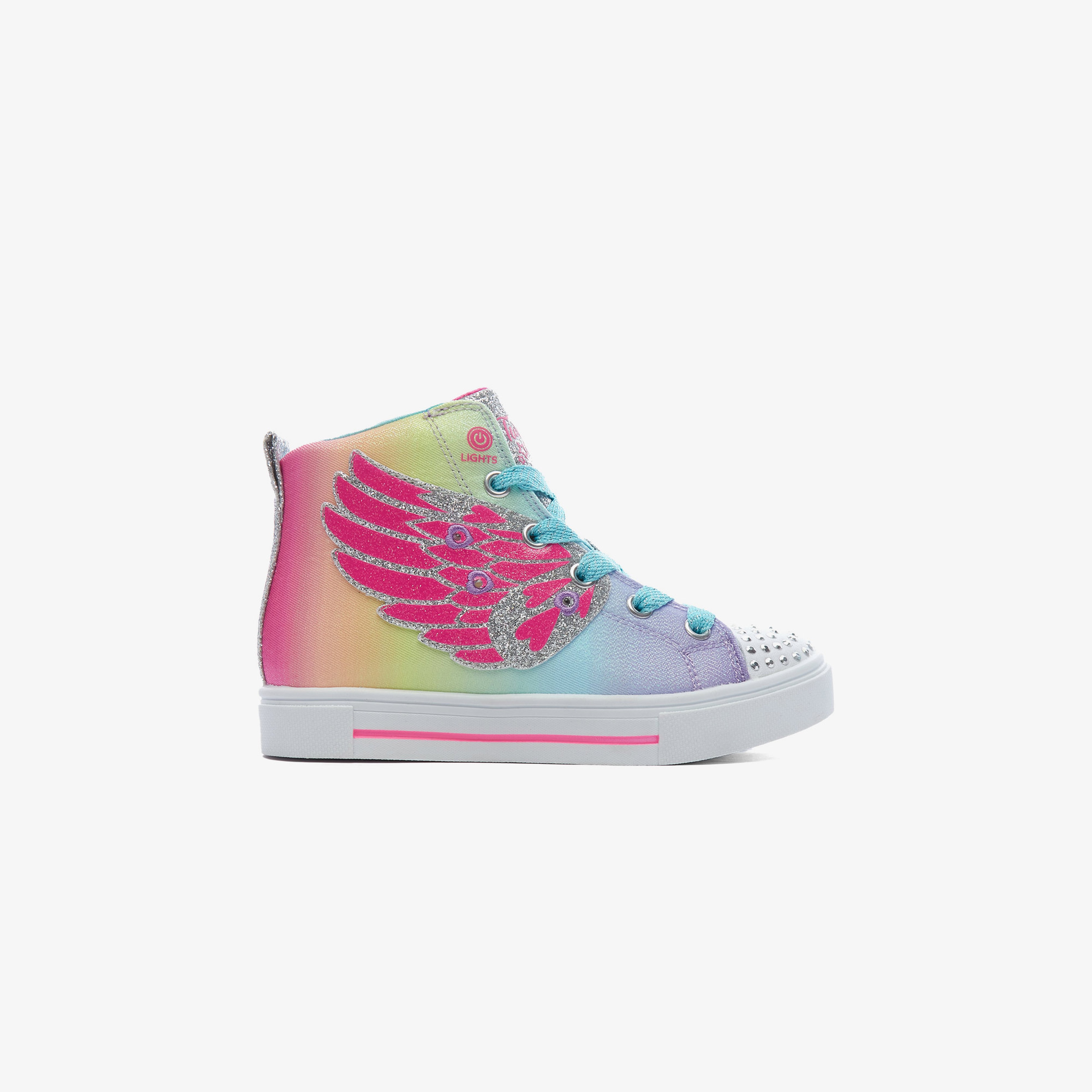 Skechers Twinkle Sparks - Wing Charm Çocuk Renkli Spor Ayakkabı