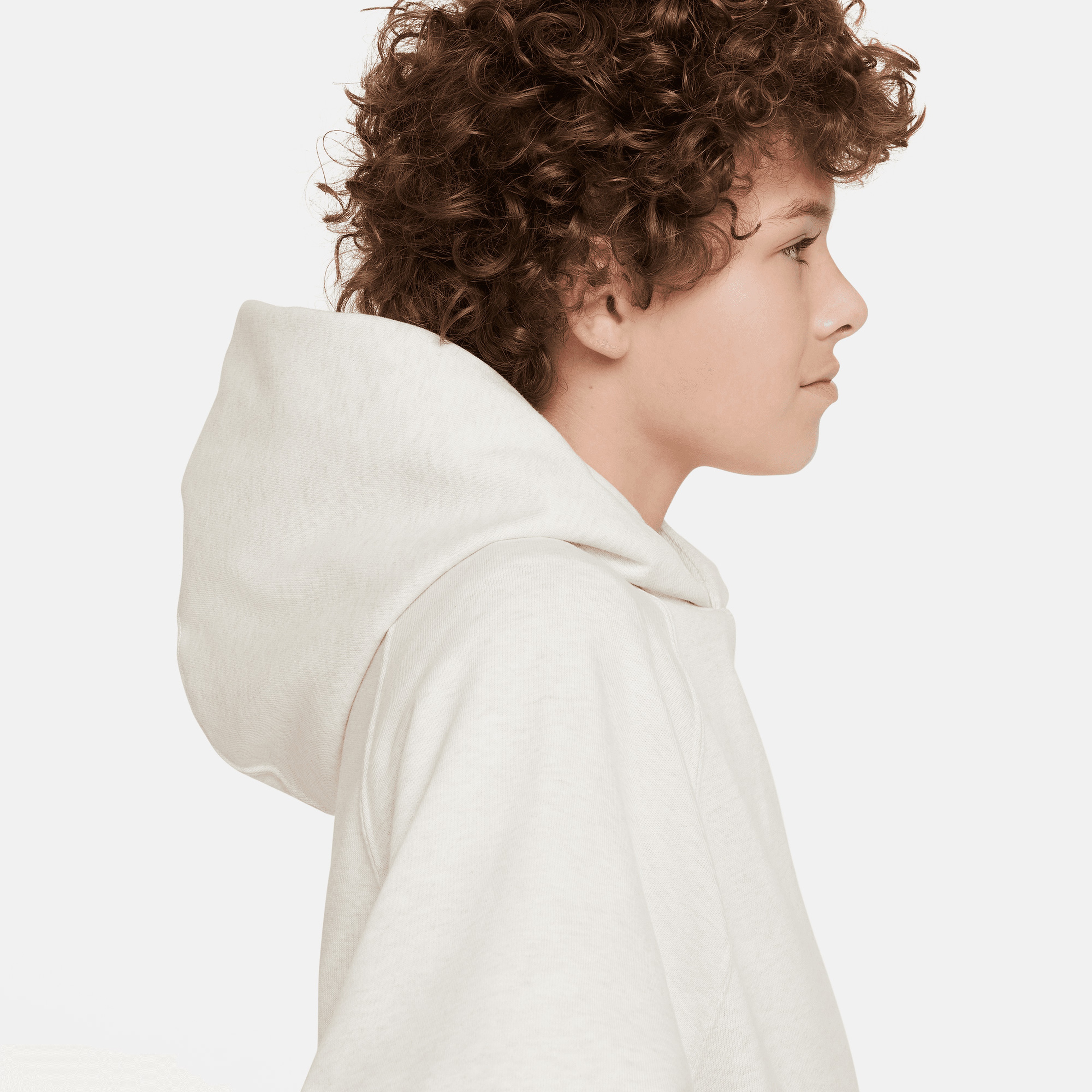 Nike Dri-FIT Athletics Çocuk Krem Hoodie