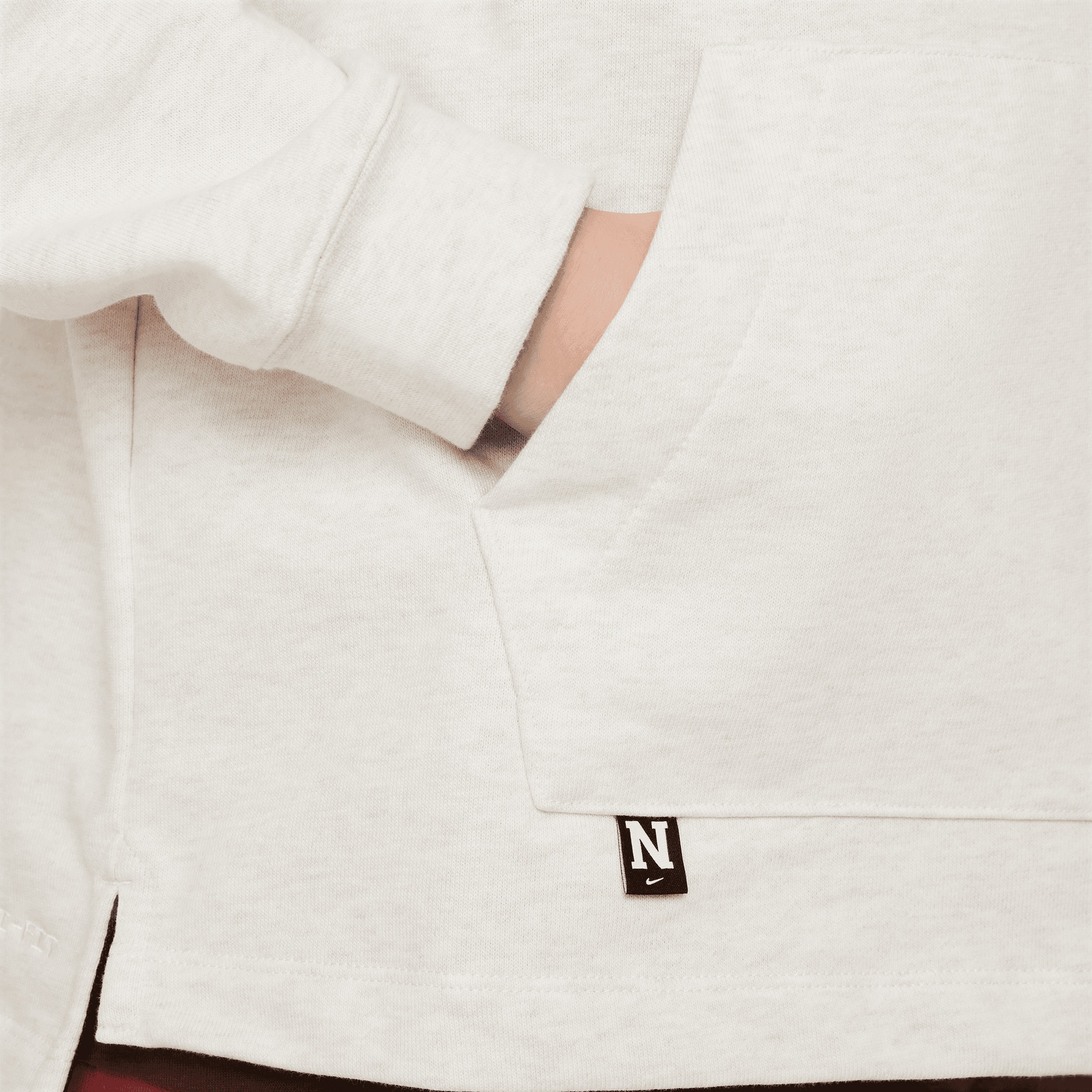 Nike Dri-FIT Athletics Çocuk Krem Hoodie