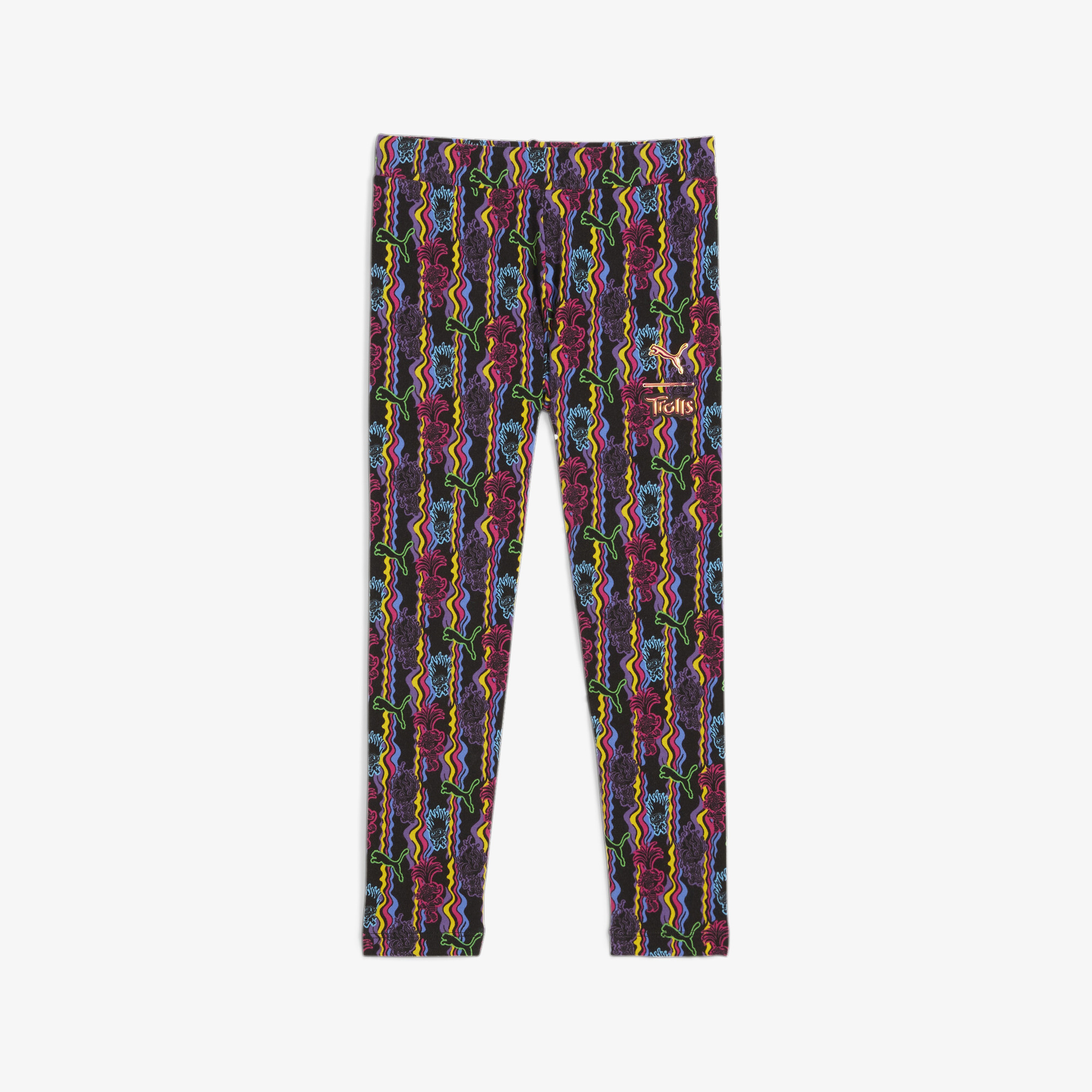 Puma X Trolls Çocuk Siyah Tayt