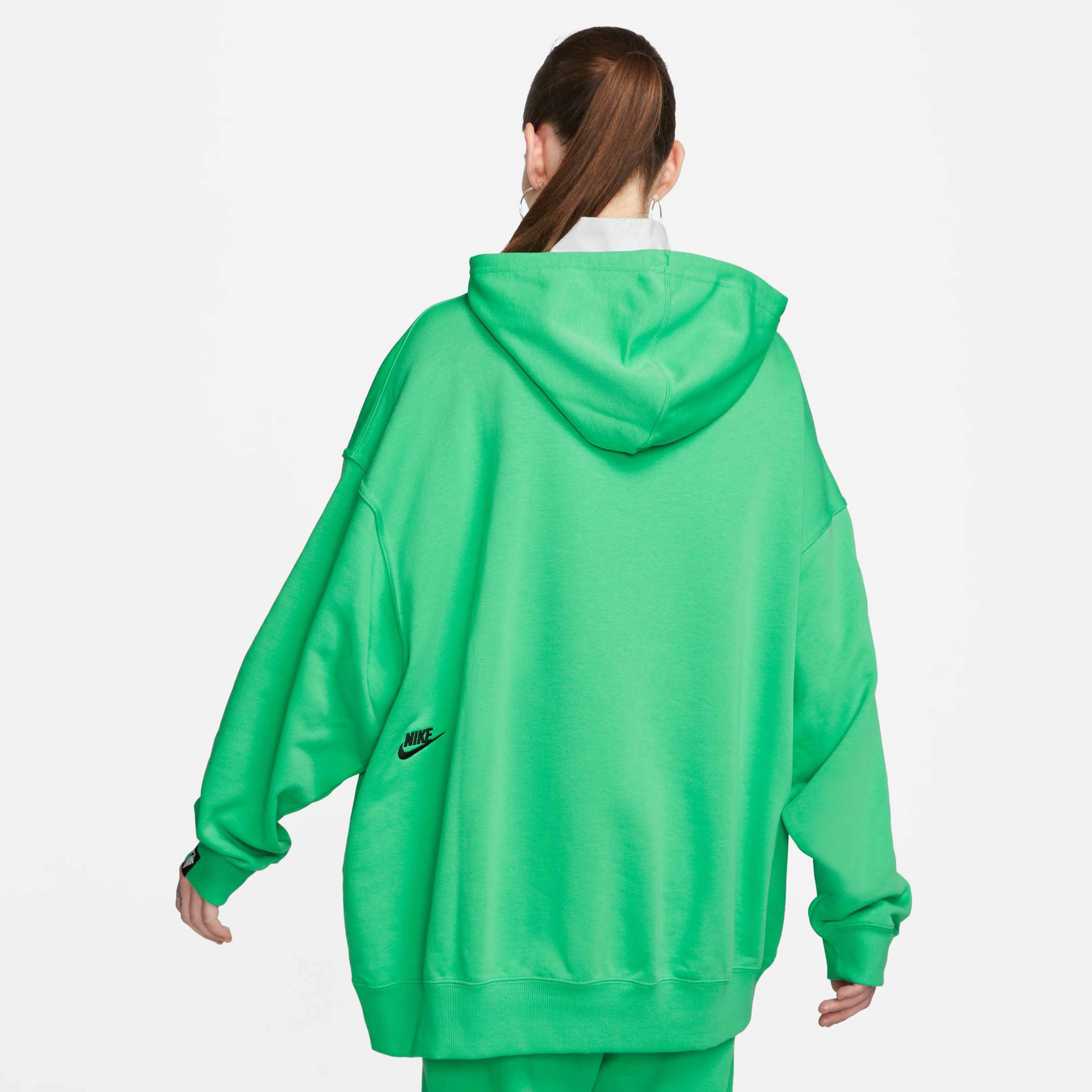 Nike Sportswear Kadın Yeşil Kapüşonlu Hoodie