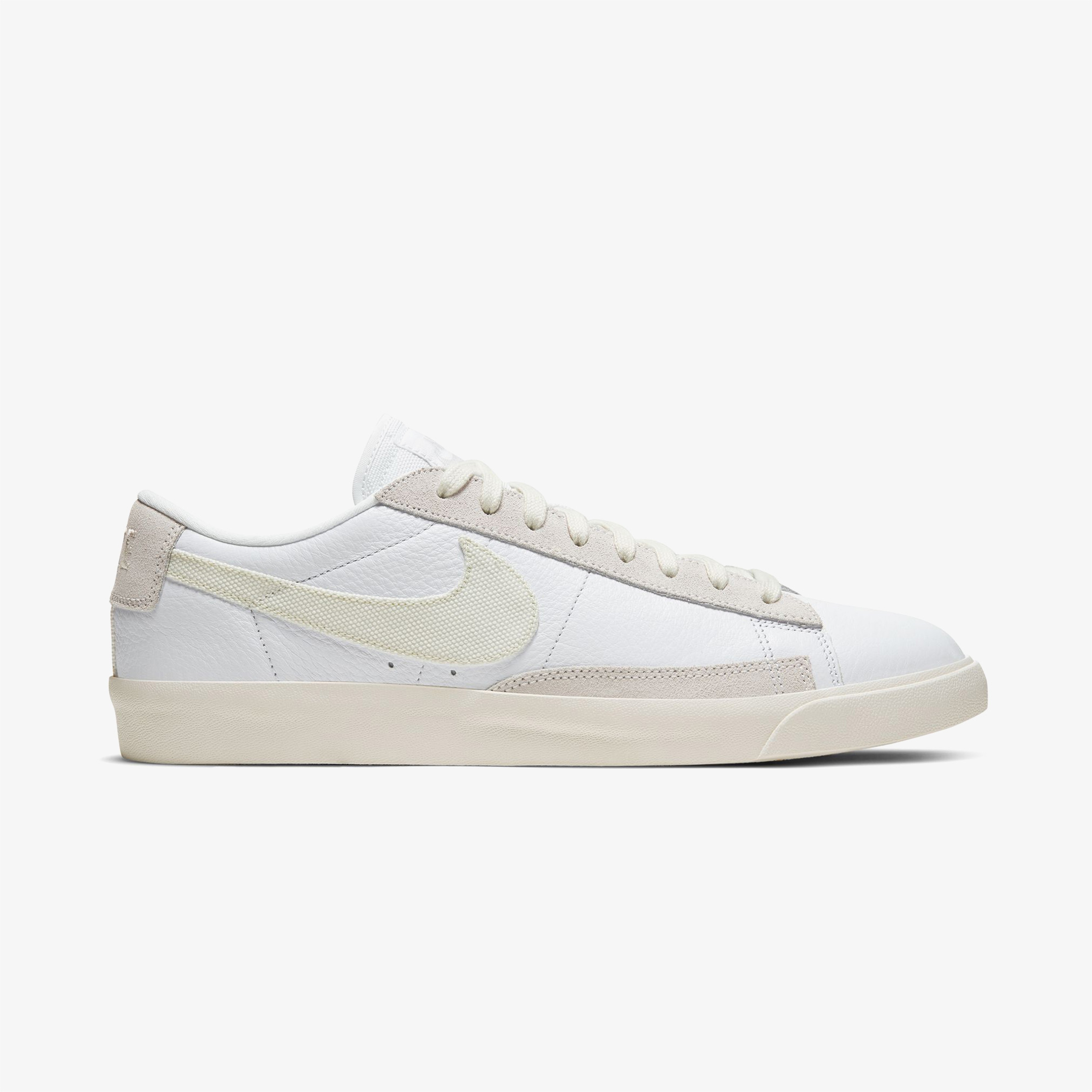 Nike Blazer Low Leather Erkek Beyaz Spor Ayakkabı