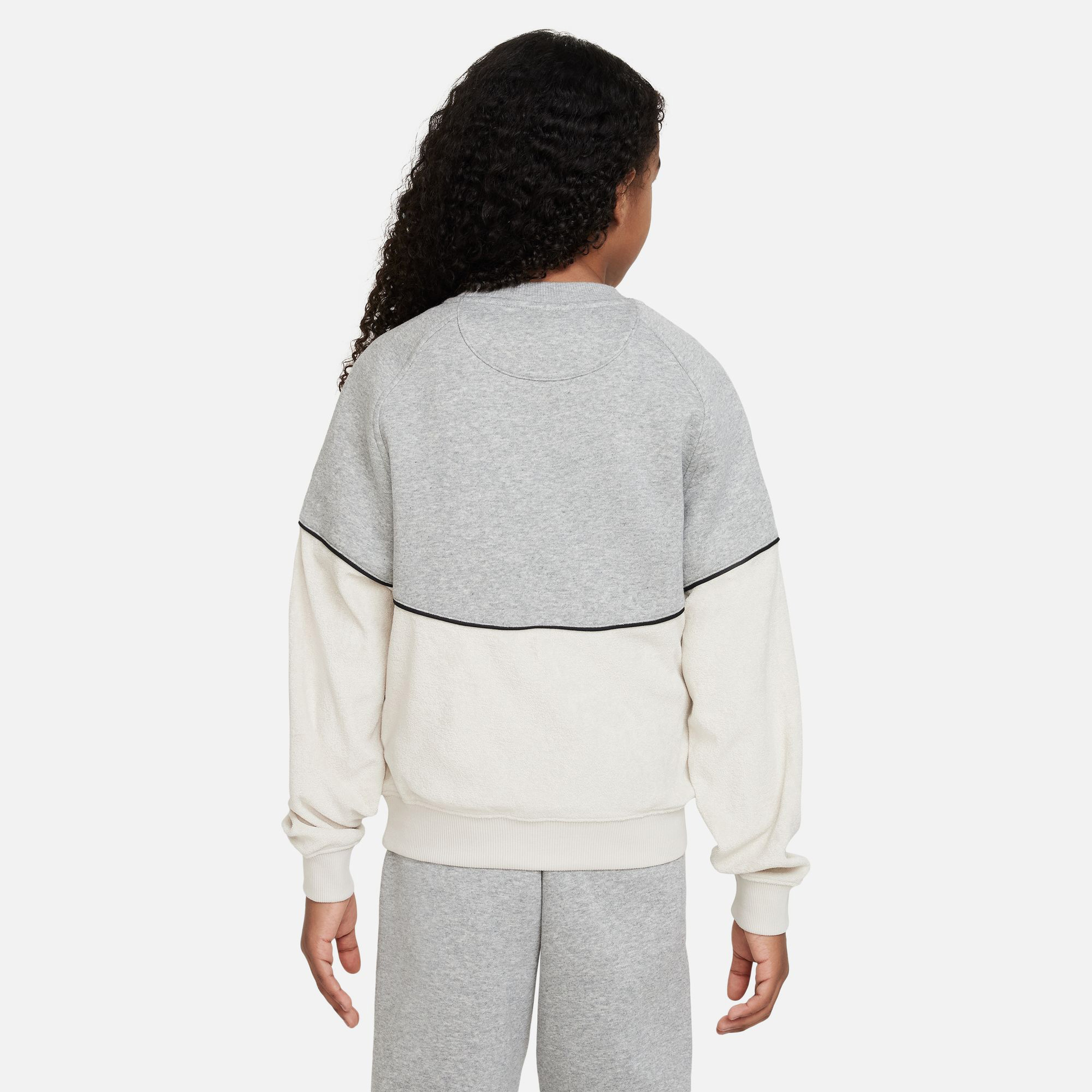 Nike Sportswear Amplify Çocuk Gri Sweatshirt