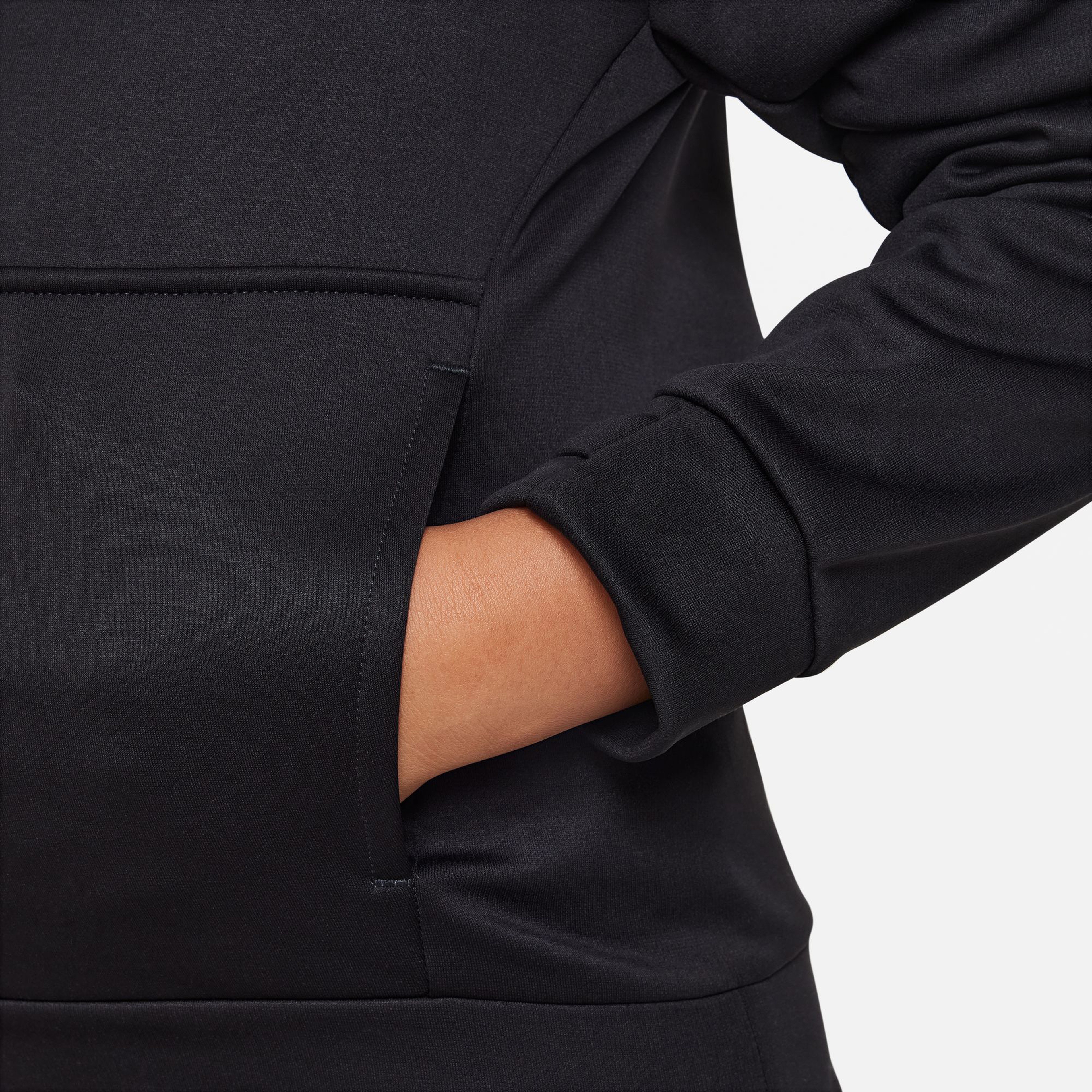 Nike Therma-FIT Çocuk Siyah Hoodie