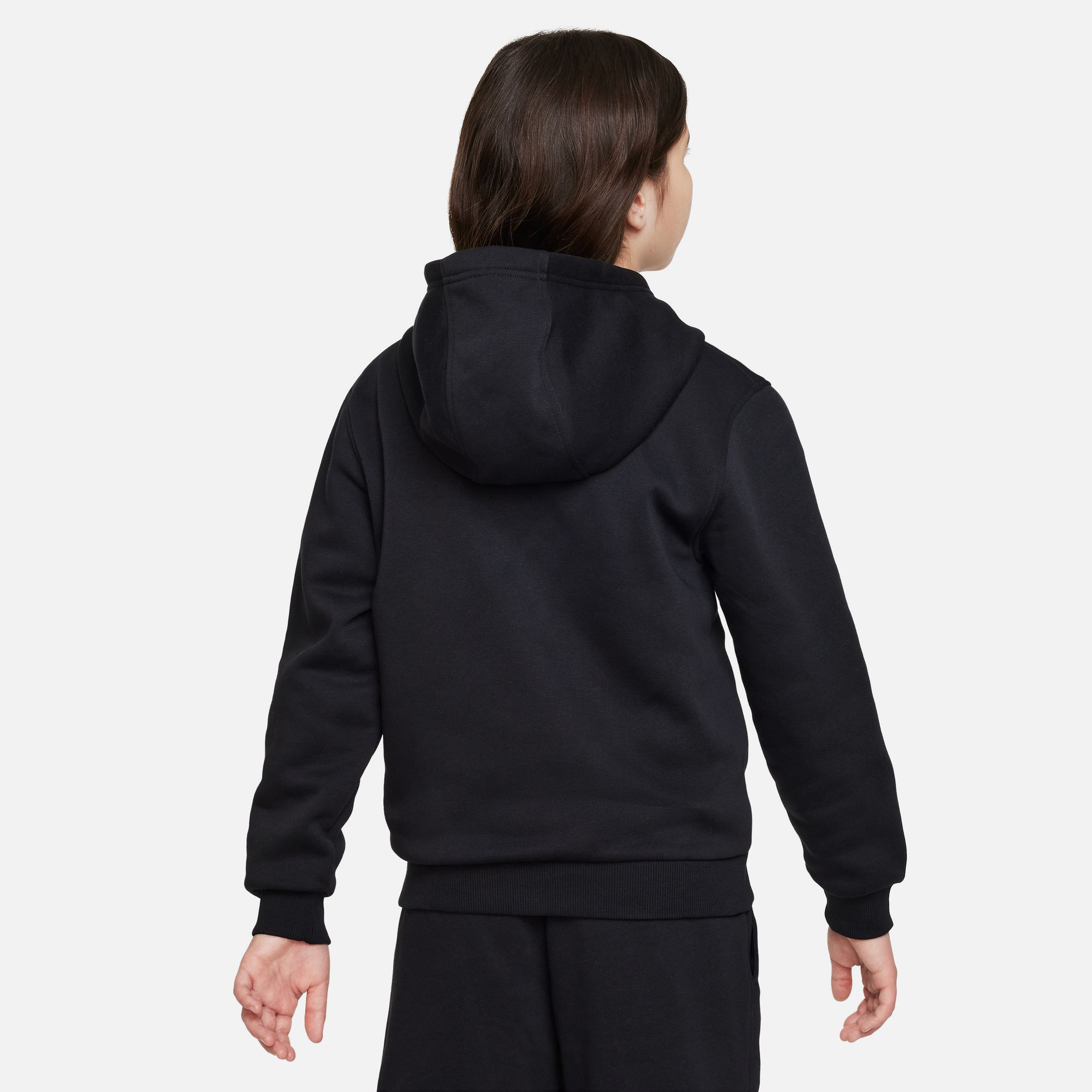 Nike Sportswear Club Fleece Çocuk Siyah Hoodie