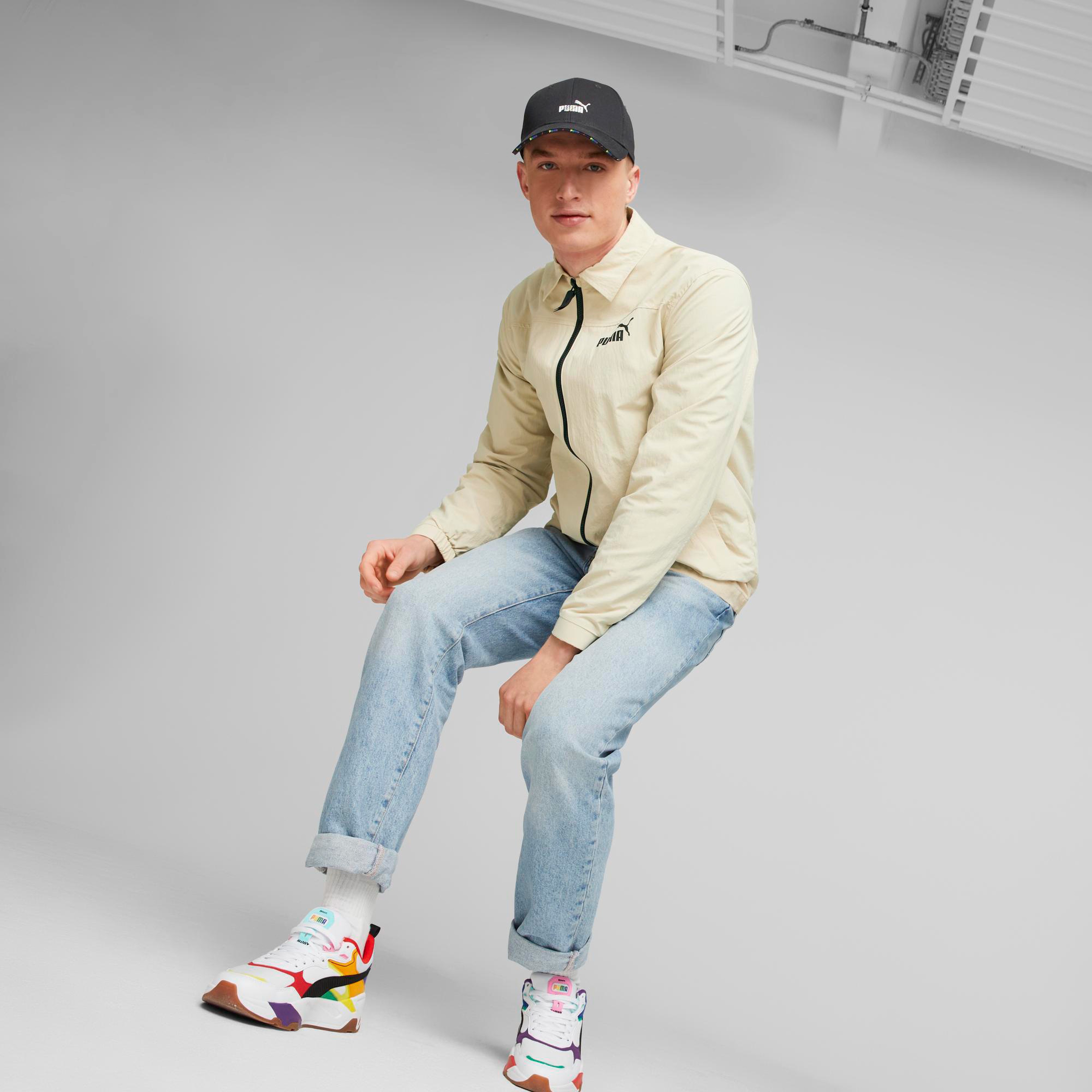 Puma Visor Pride Unisex Siyah Şapka