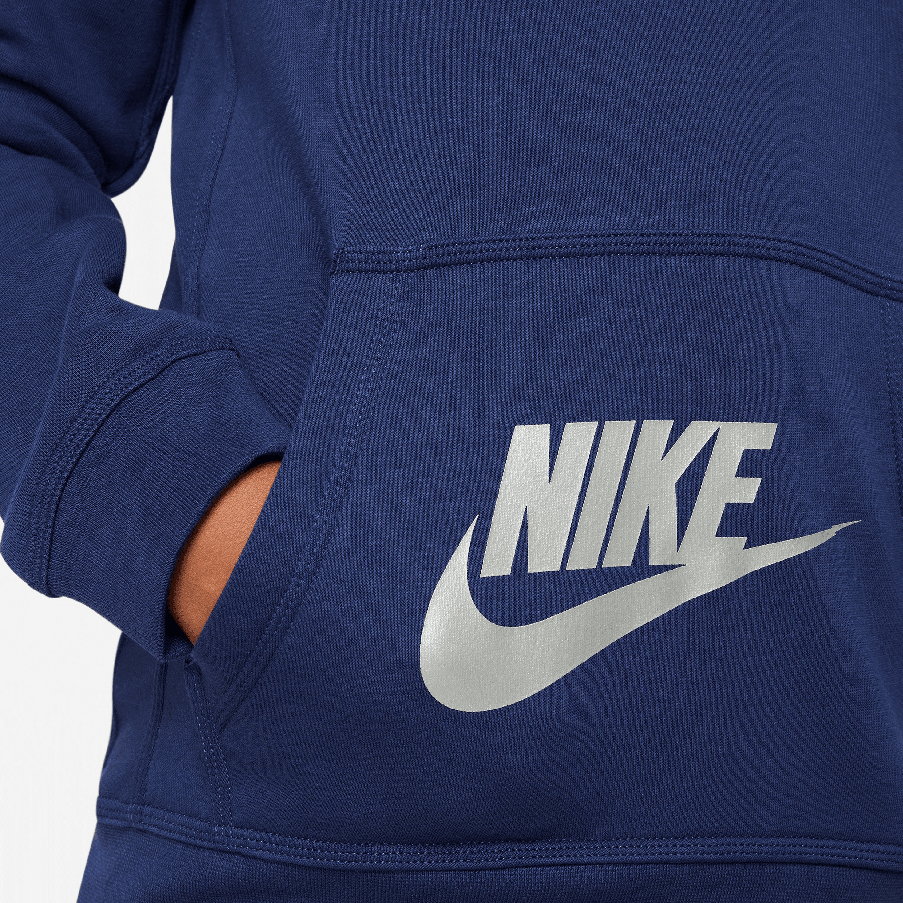 Nike Sportswear Si Flc Po Çocuk Mavi Hoodie