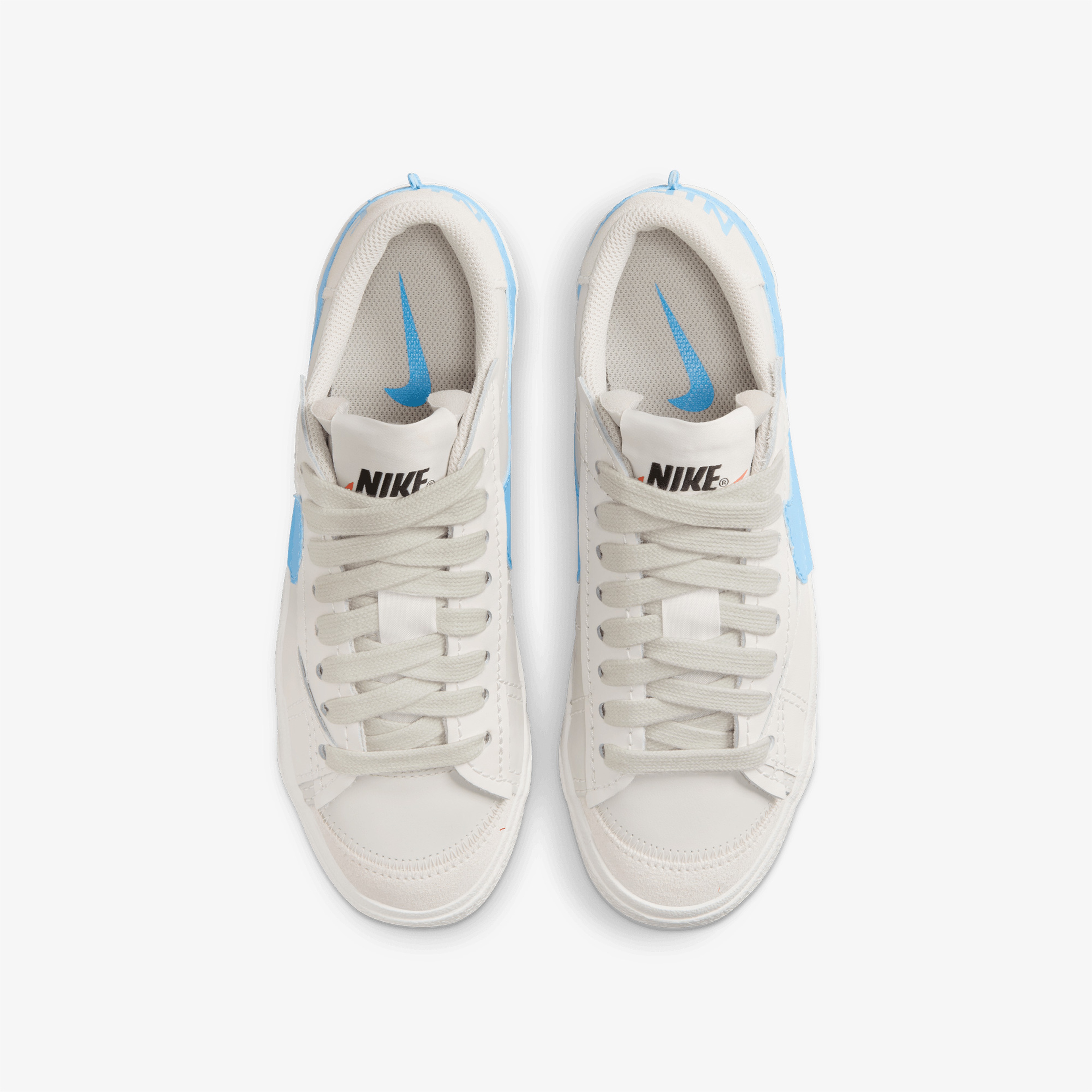 Nike Blazer Low 77 Jumbo Kadın Krem Spor Ayakkabı