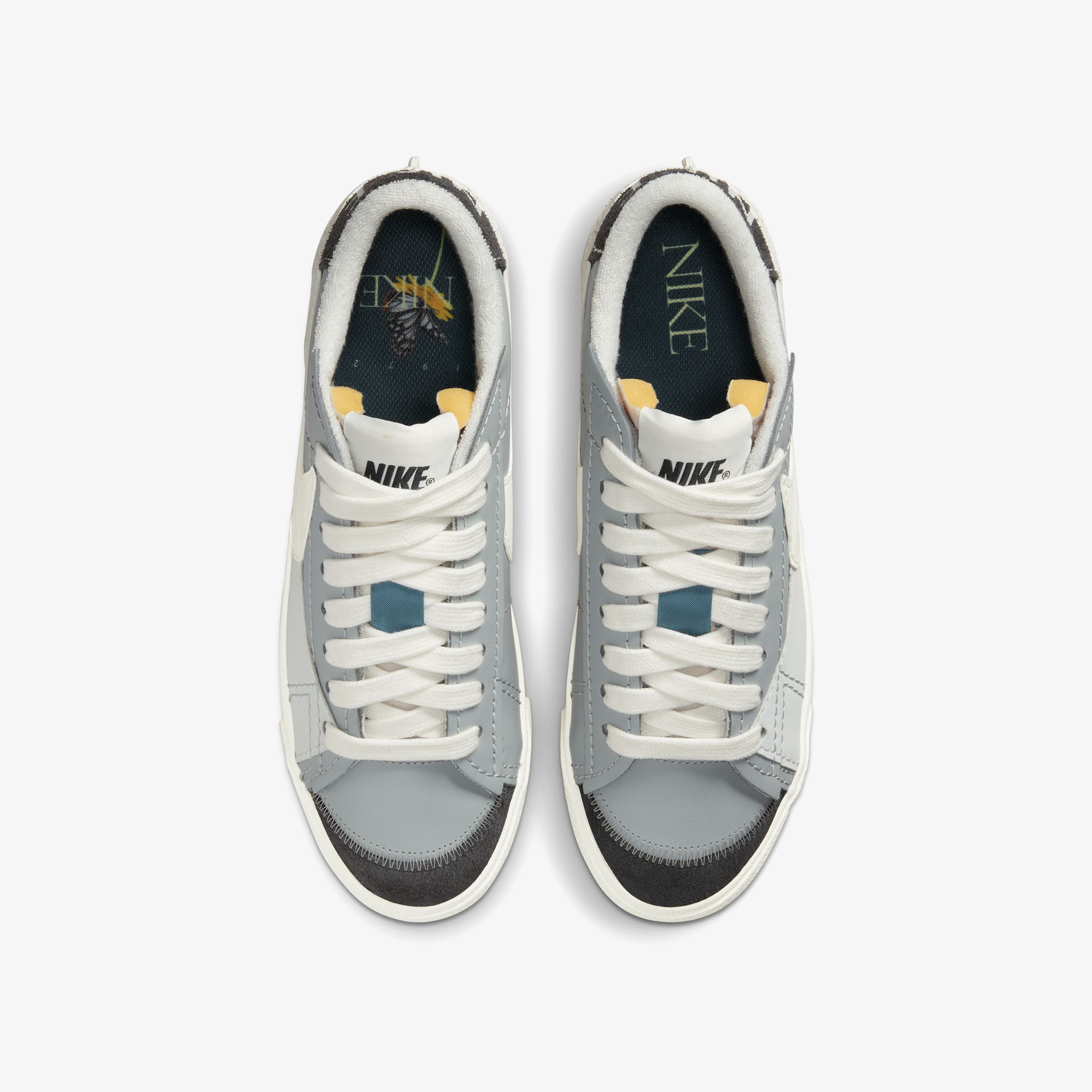 Nike Blazer Low '77 Jumbo Erkek Gri Sneaker