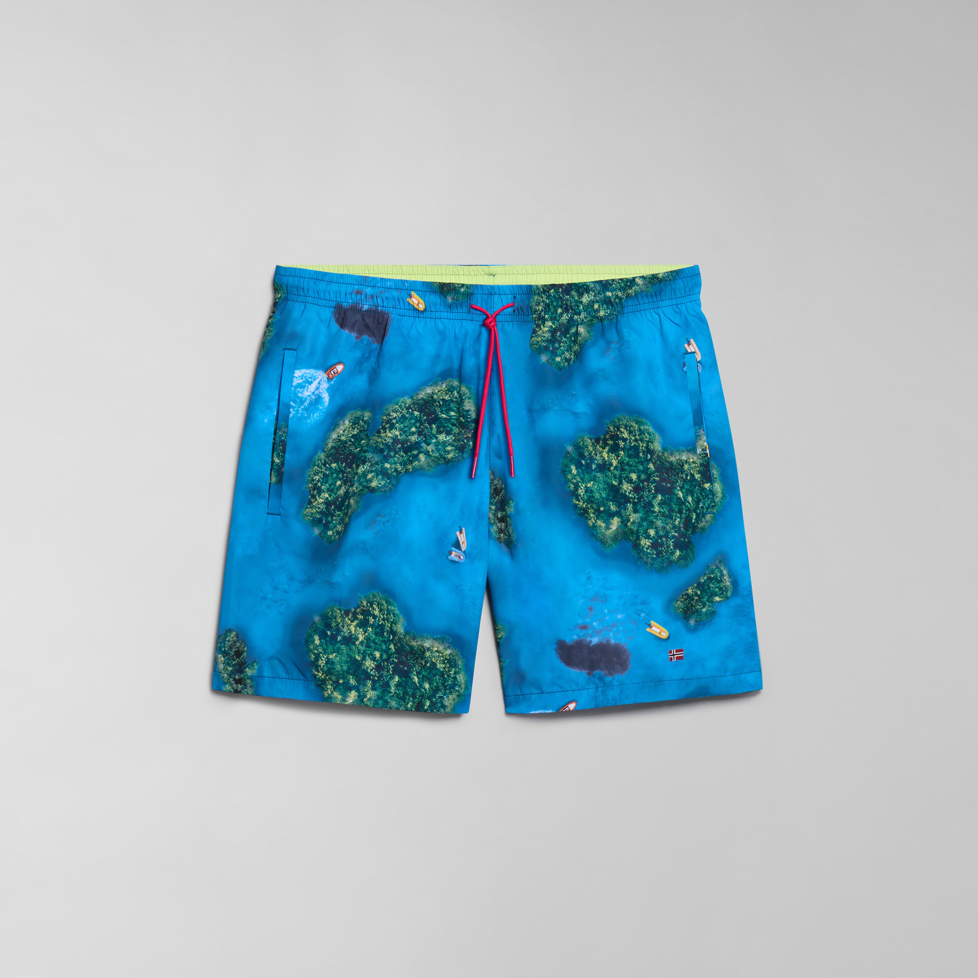 Napapijri V-inuvik Erkek Mavi Deniz Şortu