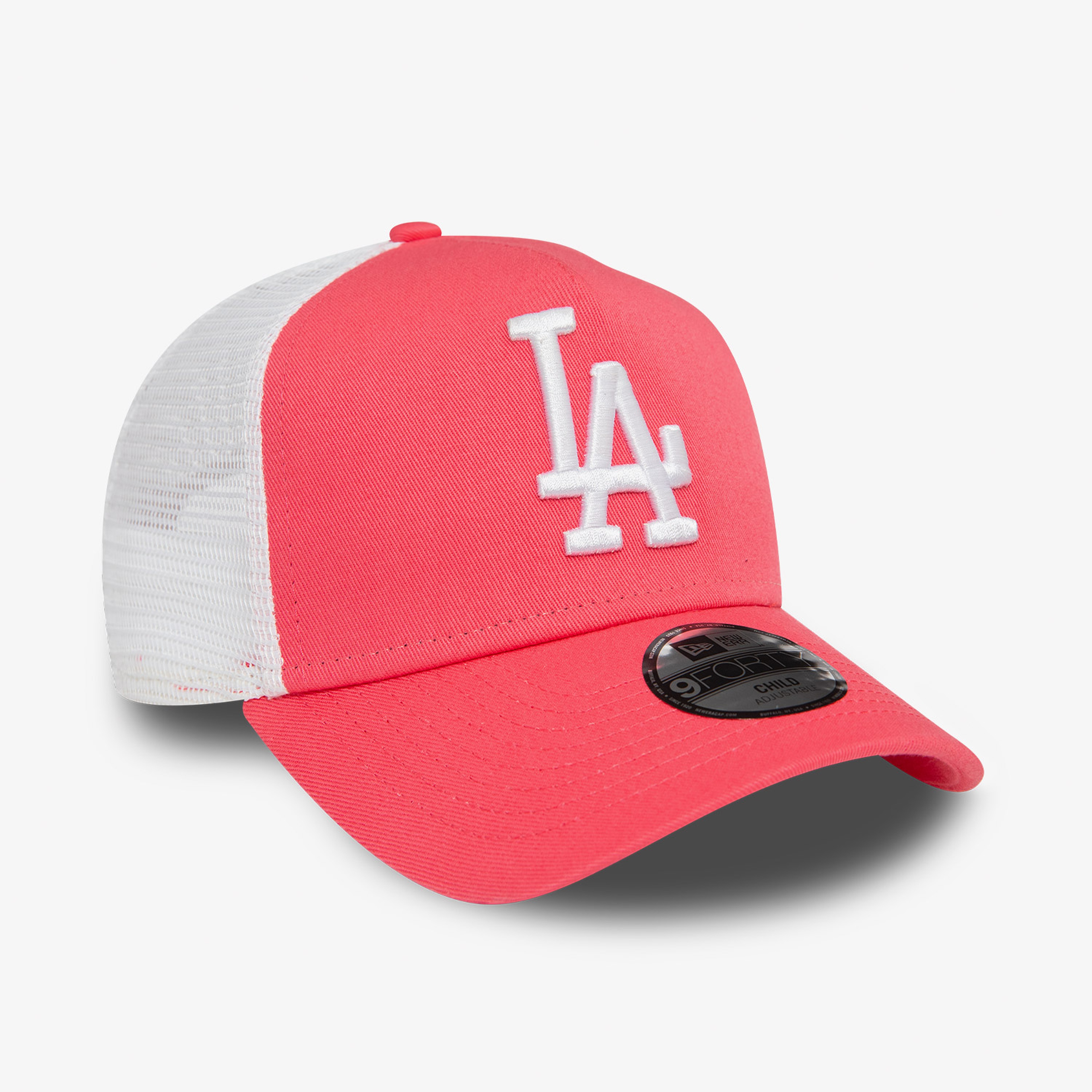 New Era LA Dodgers Youth League Çocuk Pembe Şapka