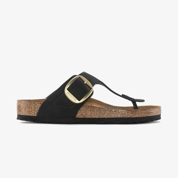 Birkenstock Gizeh Big Buckle Nu Kadın Siyah Terlik