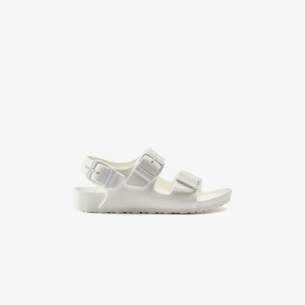 Birkenstock Milano Eva Bebek Beyaz Sandalet