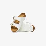Birkenstock Arizona Bf Patent Çocuk Beyaz Terlik
