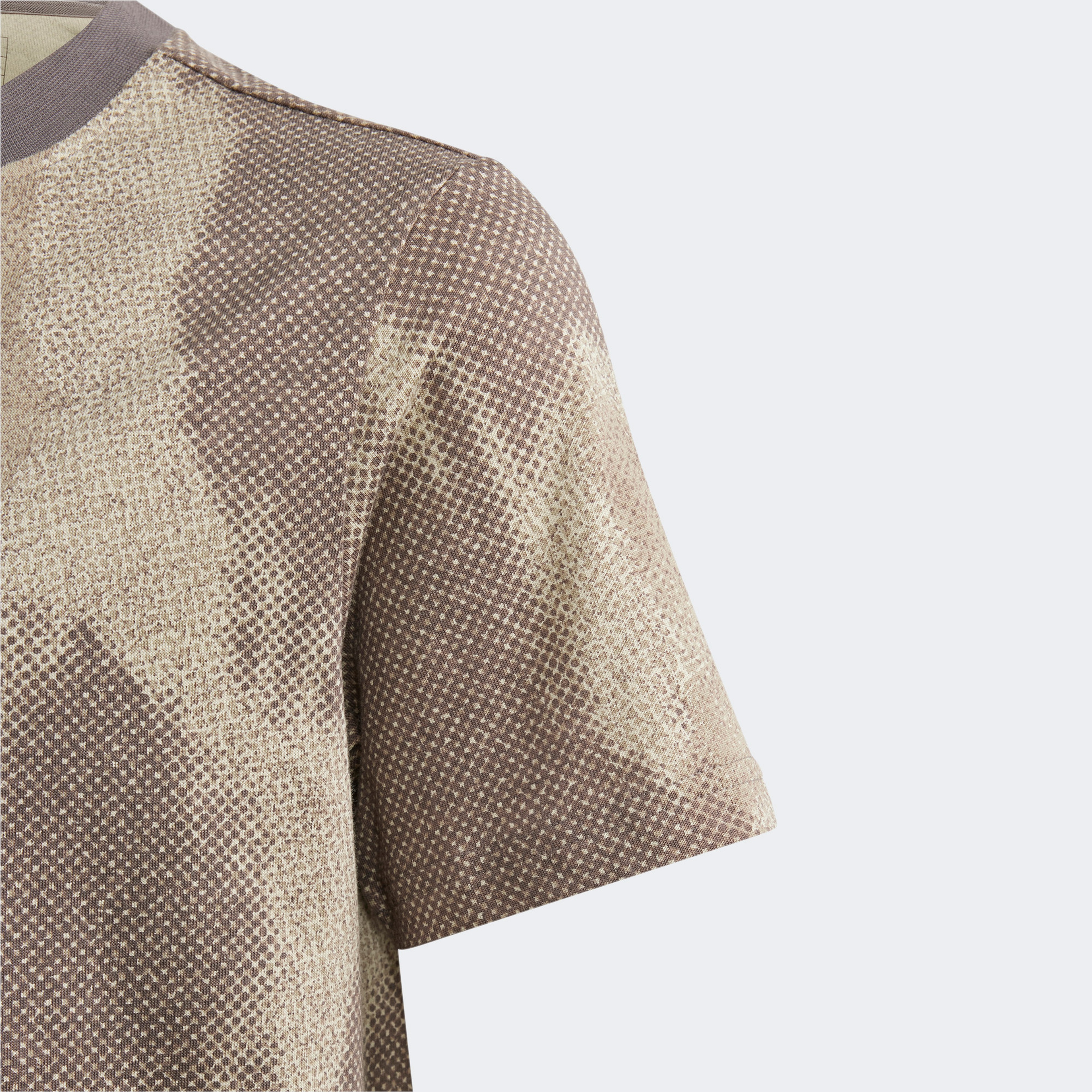 adidas Future Icons Allover Print Çocuk Kahverengi T-Shirt