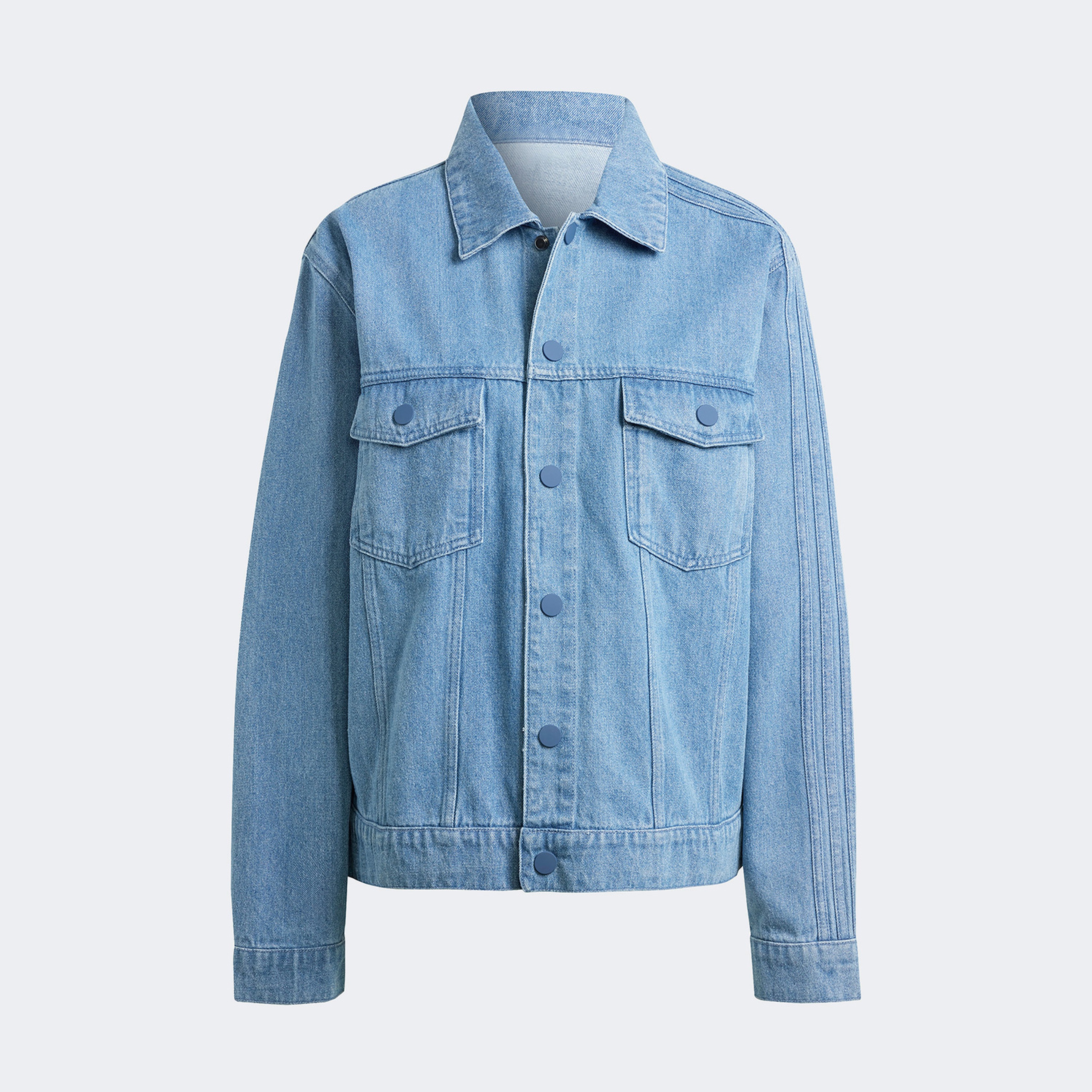 adidas Originals 3 Stripe Kadın Mavi Ceket