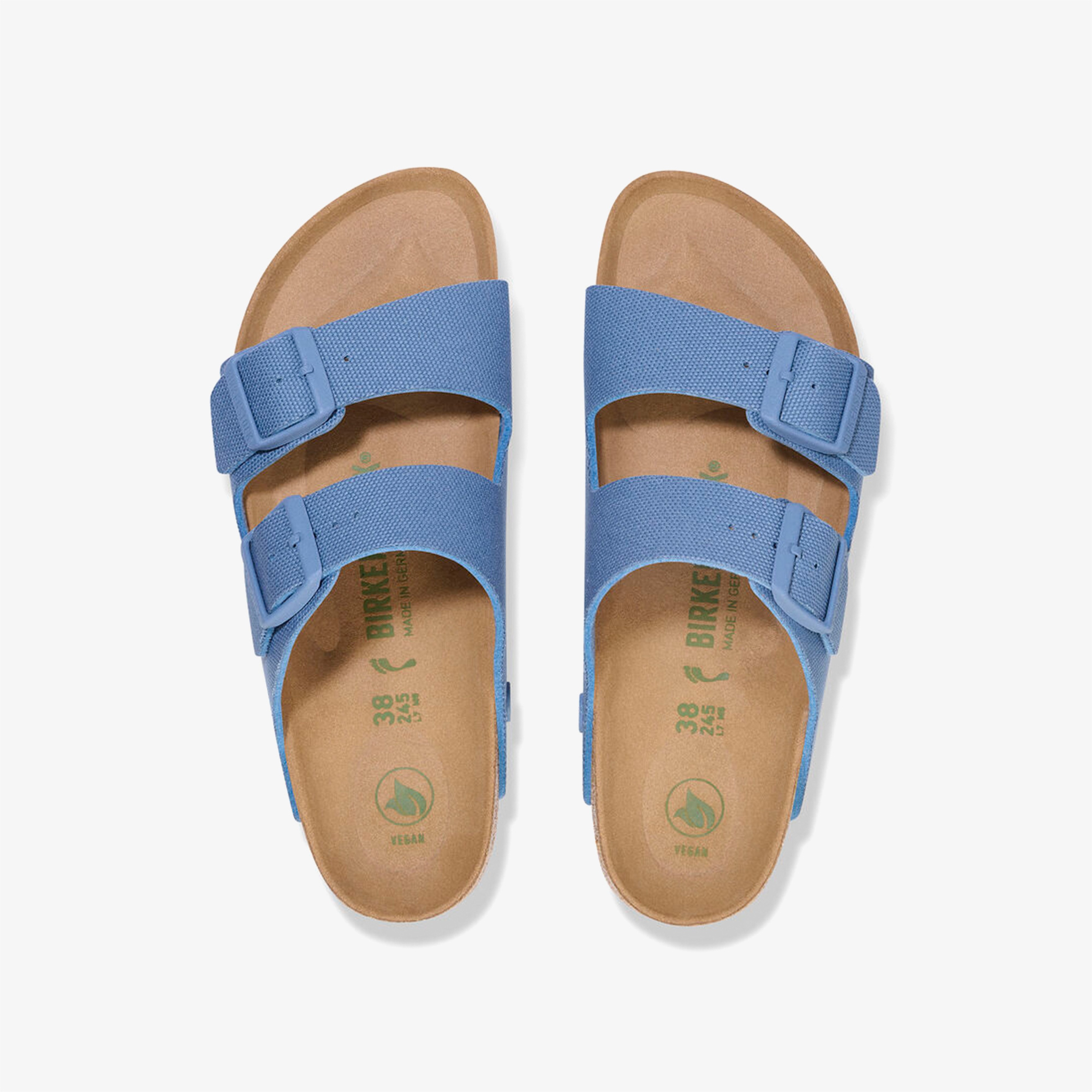 Birkenstock Arizona Tex Canvas Vegan Unisex Mavi Terlik