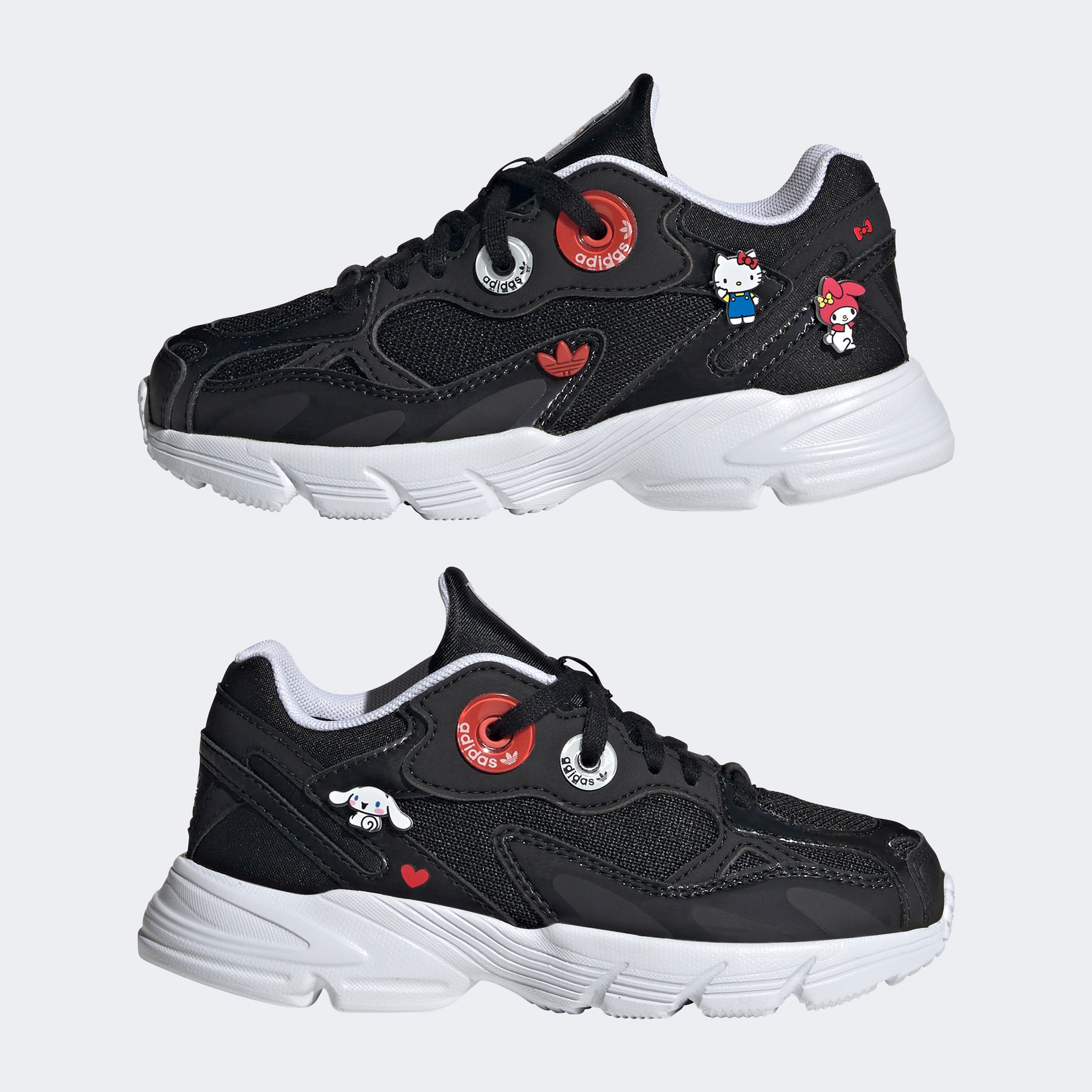adidas x Hello Kitty Astir Çocuk Siyah Spor Ayakkabı