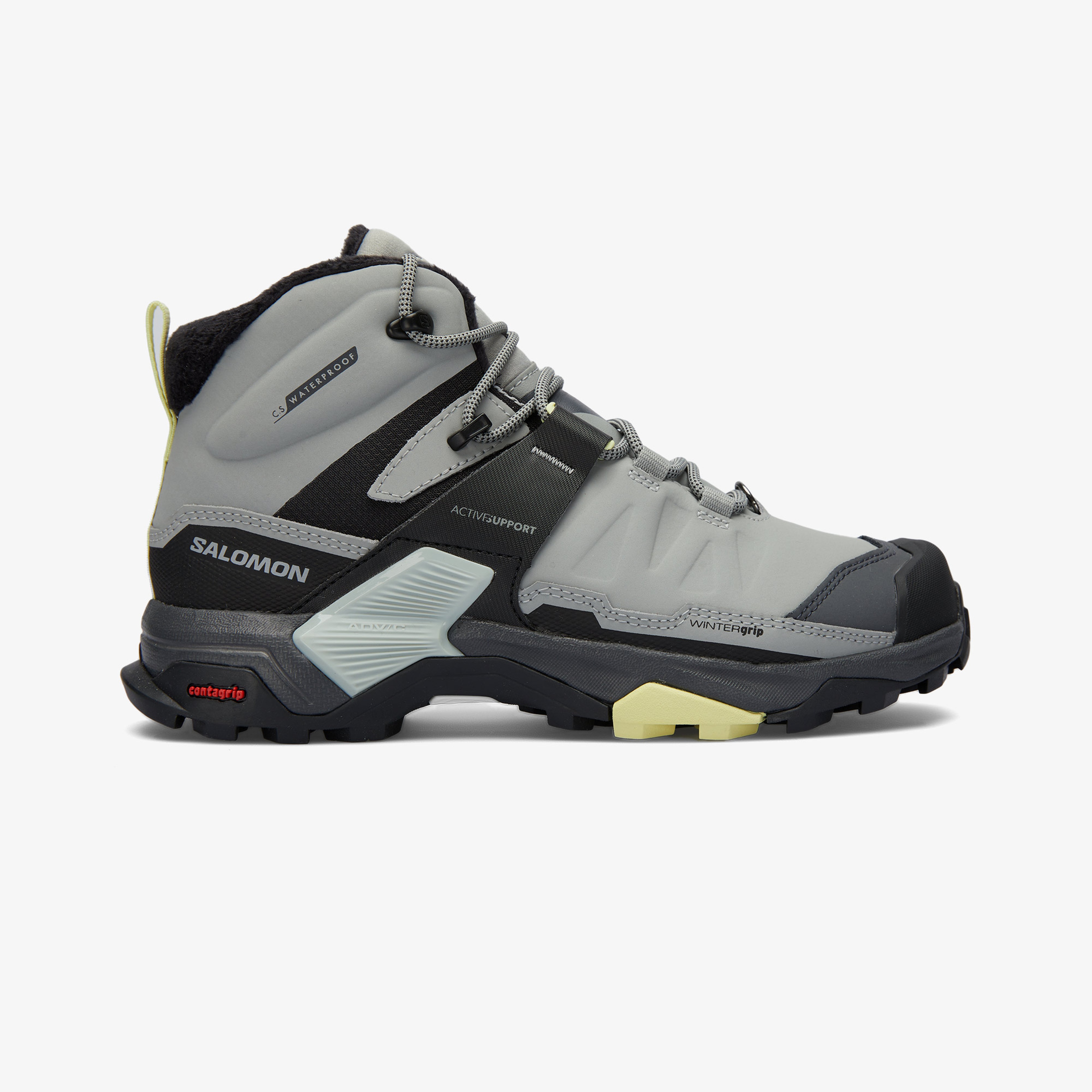 Salomon X Ultra 4 Mid Winter Kadın Gri Bot