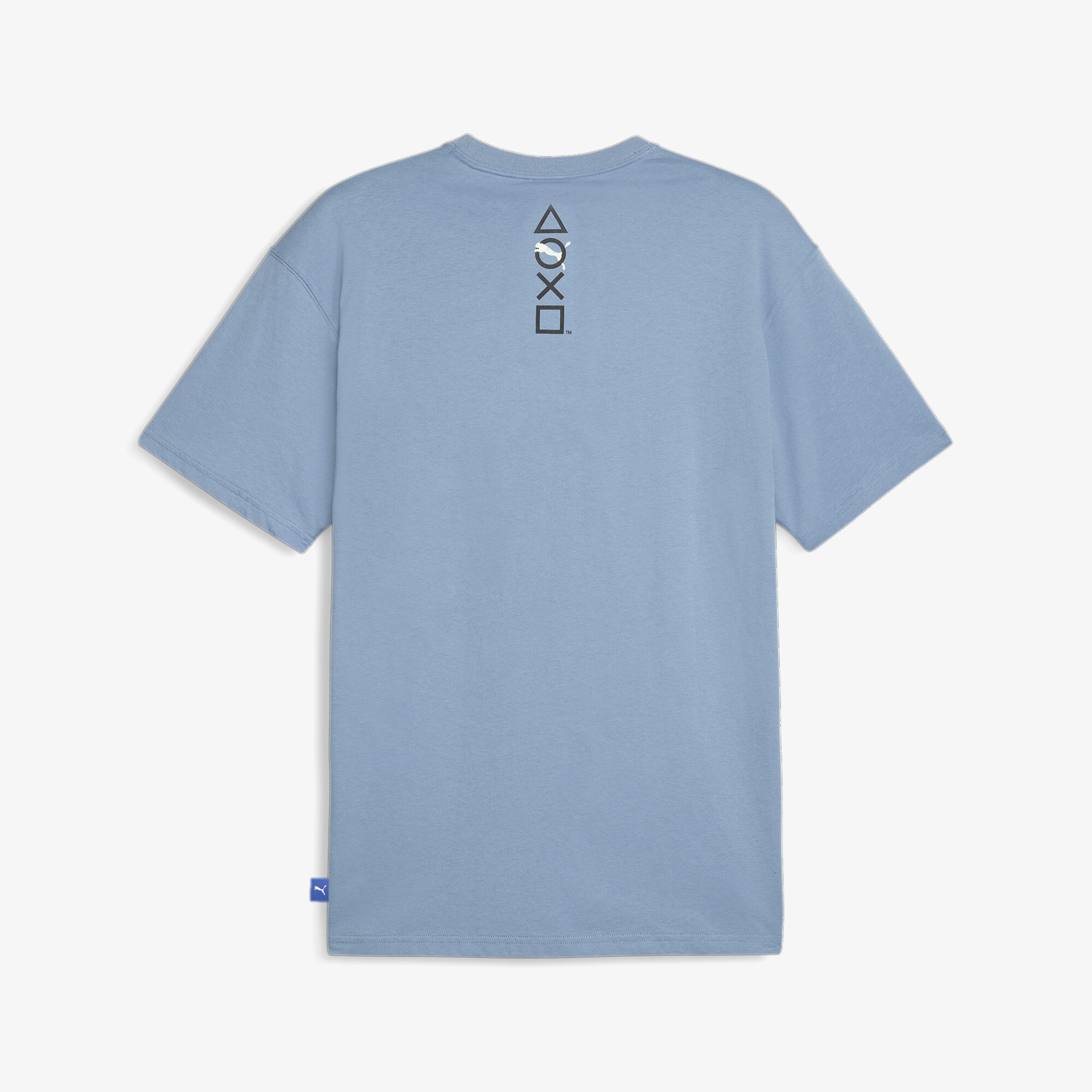Puma X Playstation Erkek Mavi T-Shirt