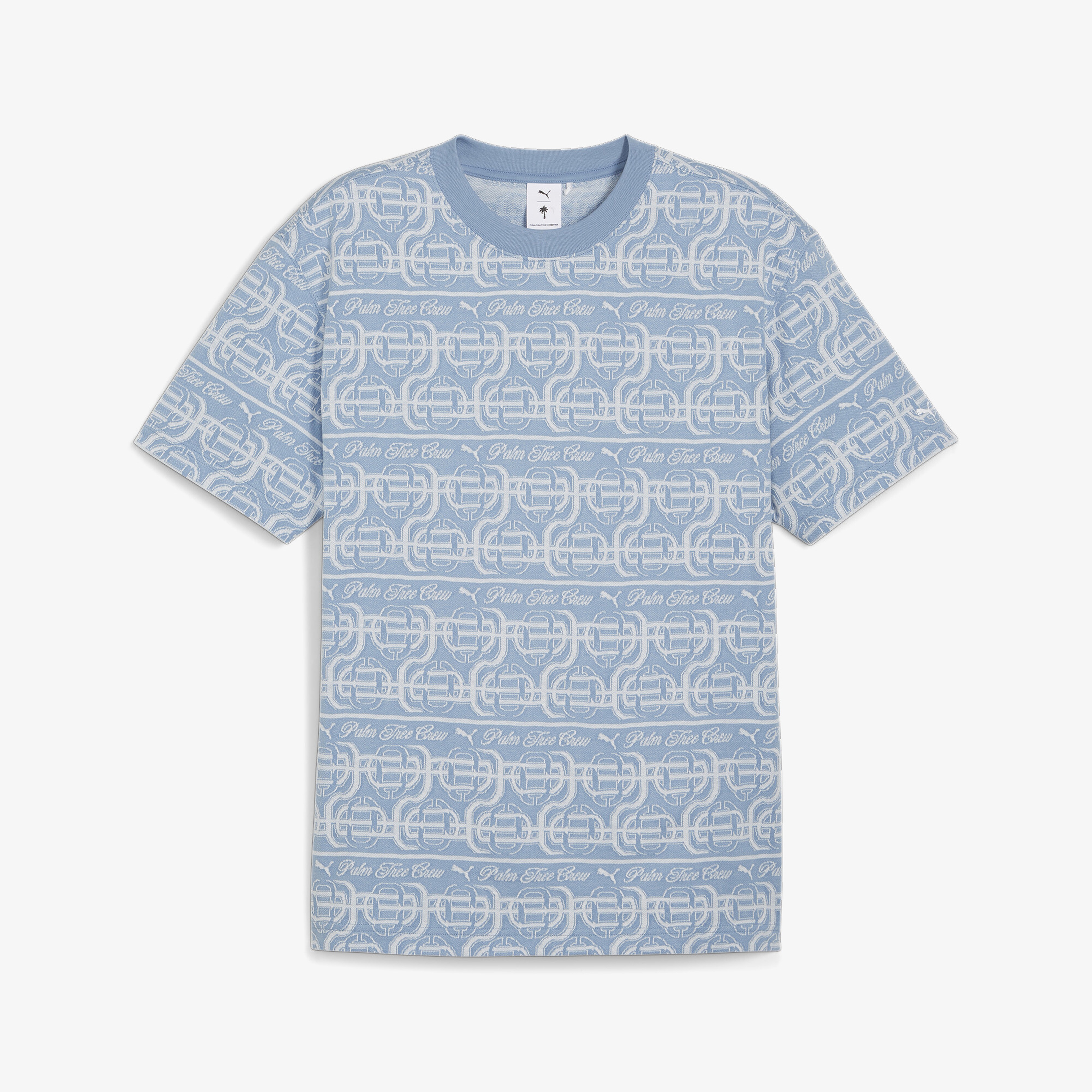 Puma X Ptc Striped Erkek Mavi T-Shirt