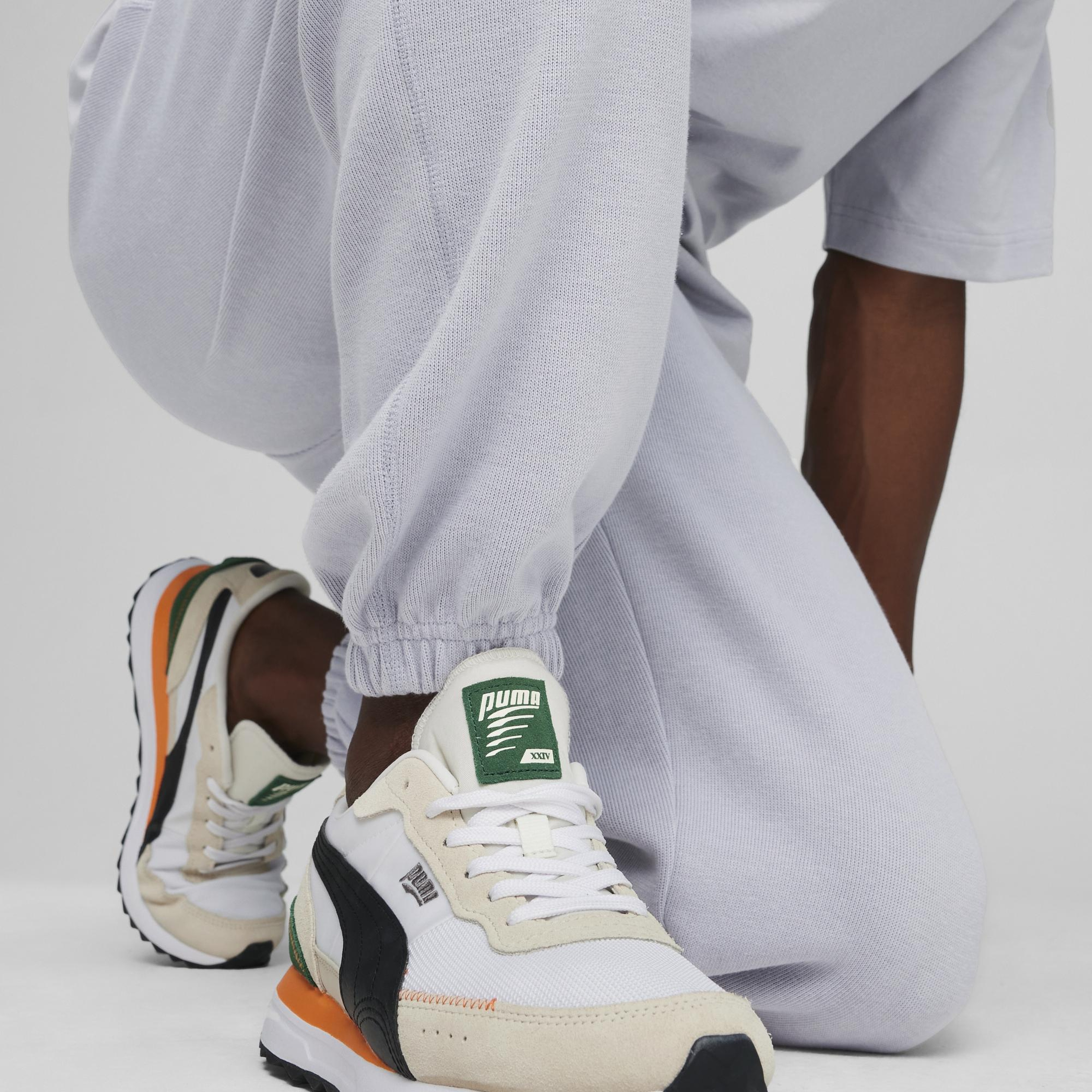 Puma Classics+ Erkek Gri Eşofman Altı