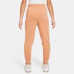 Nike Sportswear Club Fleece Yüksek Bel Çocuk Turuncu Eşofman Altı